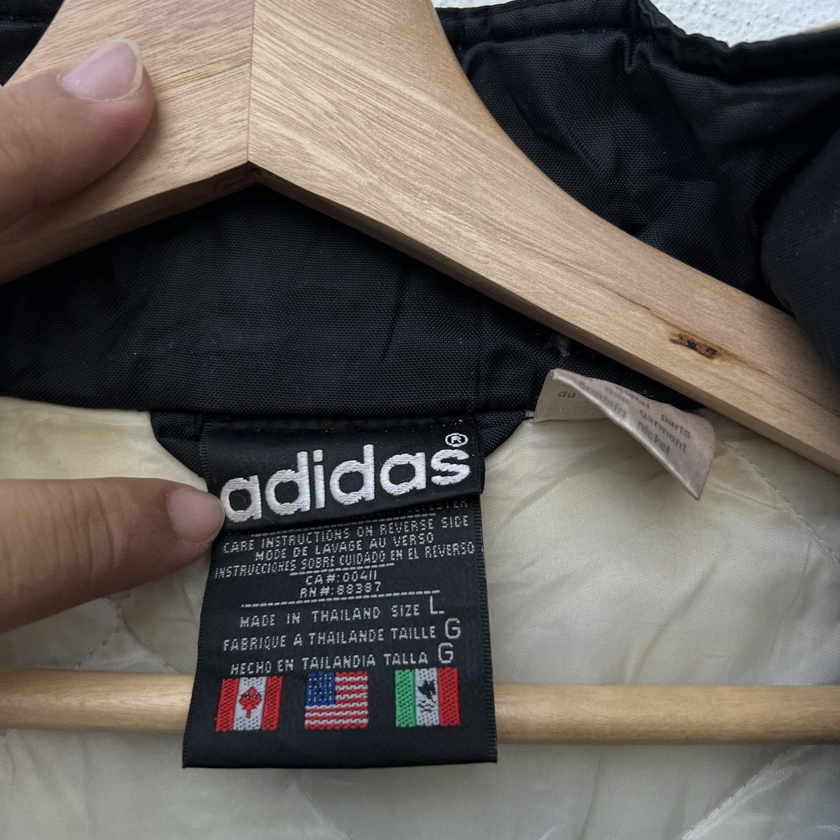 Adidas VINTAGE ADIDAS COACH JACKET BIG LOGO STREETWEAR Size US L / EU 52-54 / 3 - 10 Thumbnail