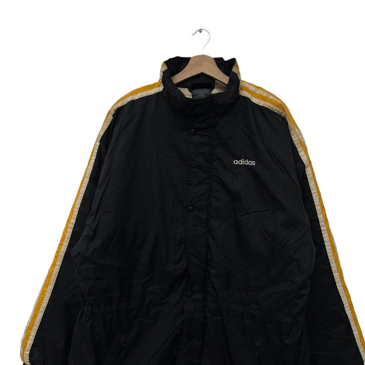 Adidas VINTAGE ADIDAS COACH JACKET BIG LOGO STREETWEAR Size US L / EU 52-54 / 3 - 4 Thumbnail
