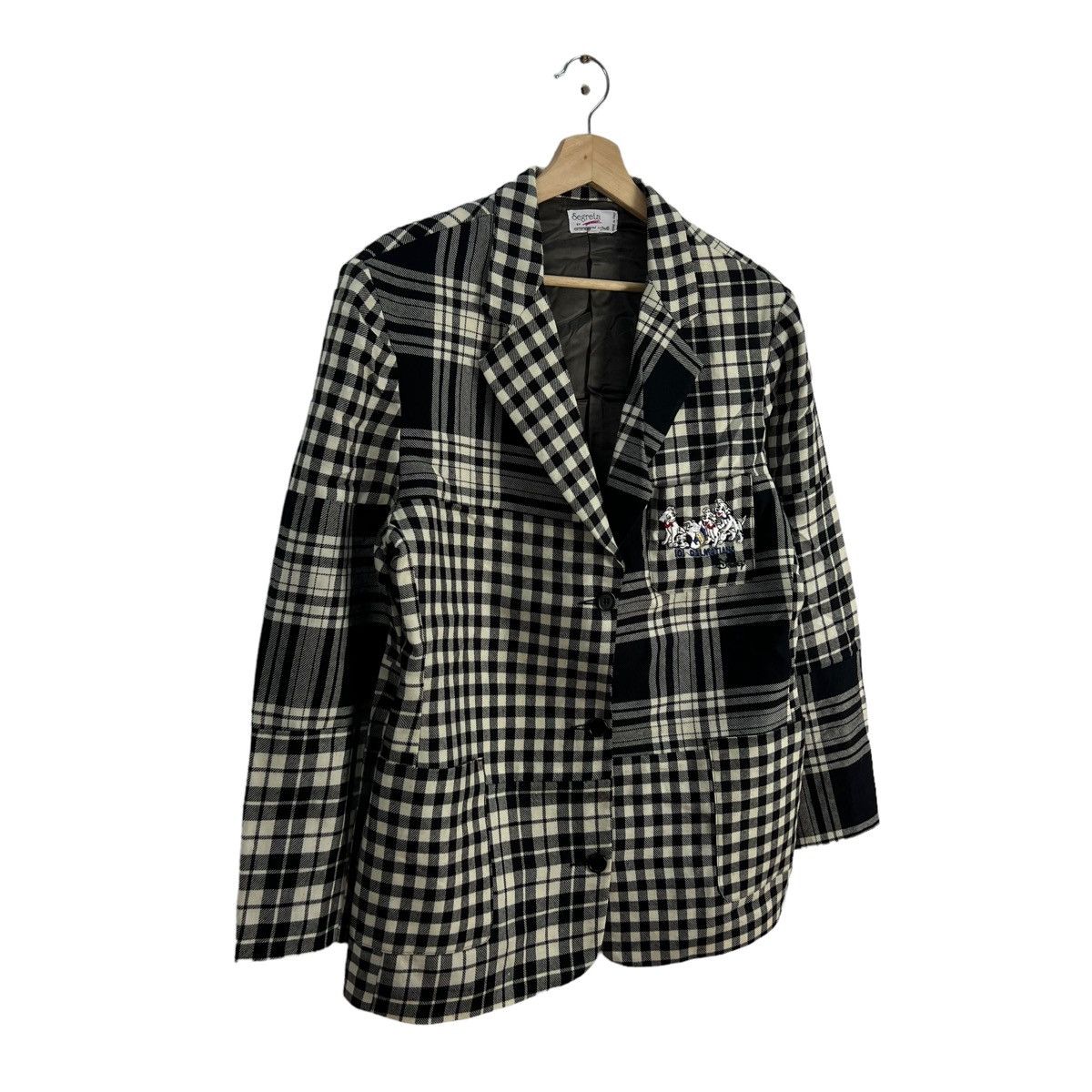 Vintage SEGRETA BY EMMANUEL SCHVILI MADE IN ITALY TARTAN DESIGN Size US S / EU 44-46 / 1 - 3 Thumbnail