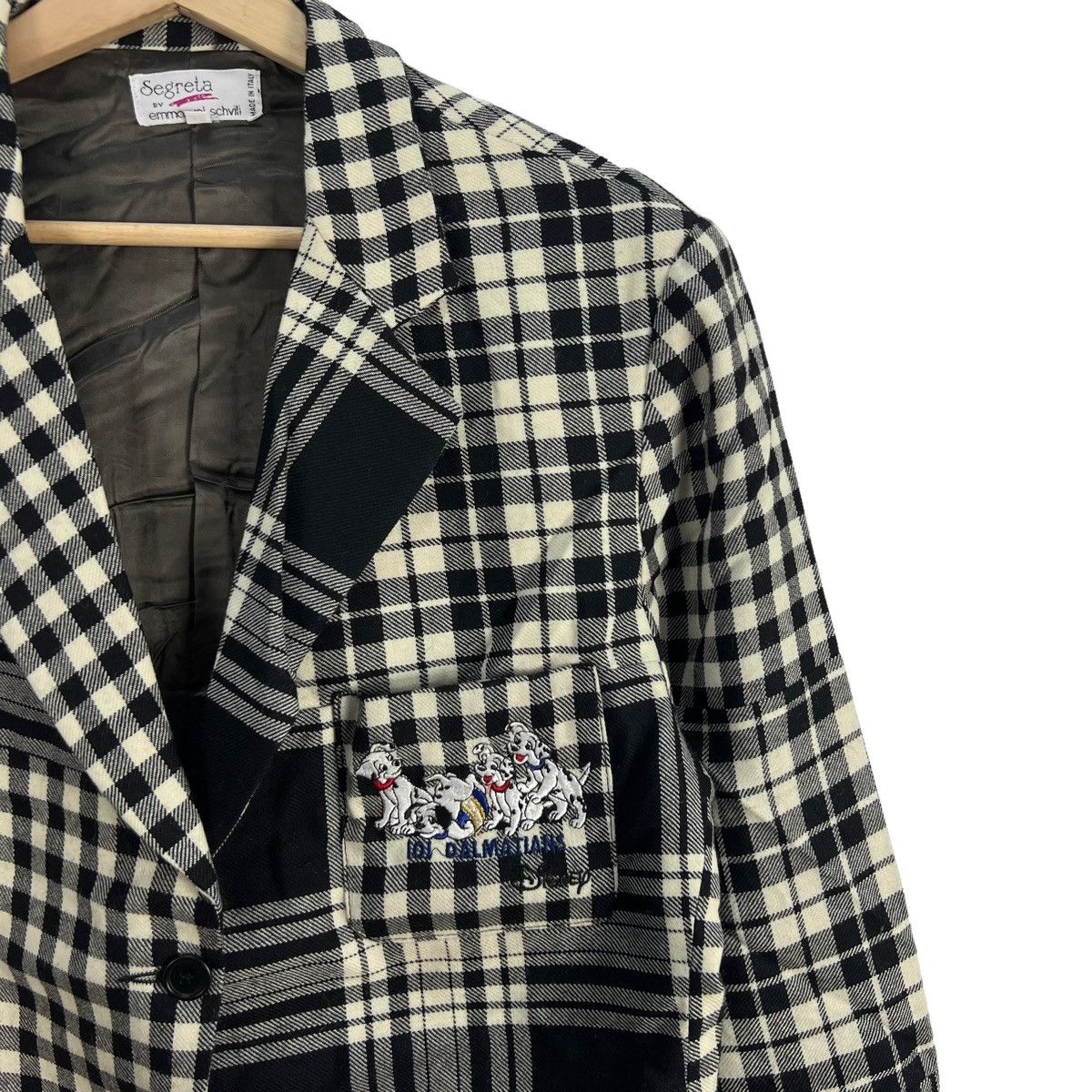 Vintage SEGRETA BY EMMANUEL SCHVILI MADE IN ITALY TARTAN DESIGN Size US S / EU 44-46 / 1 - 4 Thumbnail