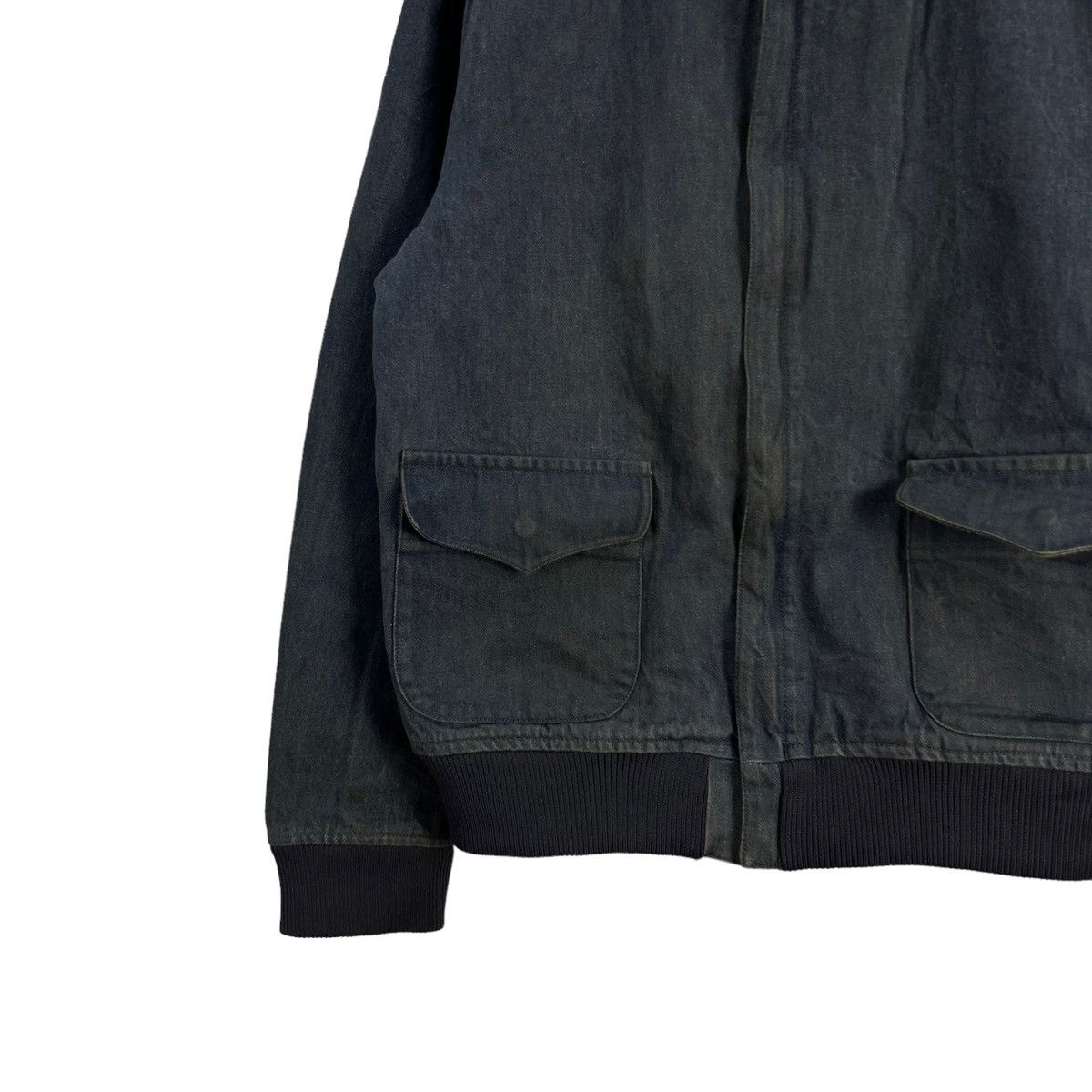 Vintage VINTAGE KEMPEL MADE IN GERMANY ZIPPER DENIM JACKET Size US M / EU 48-50 / 2 - 7 Thumbnail