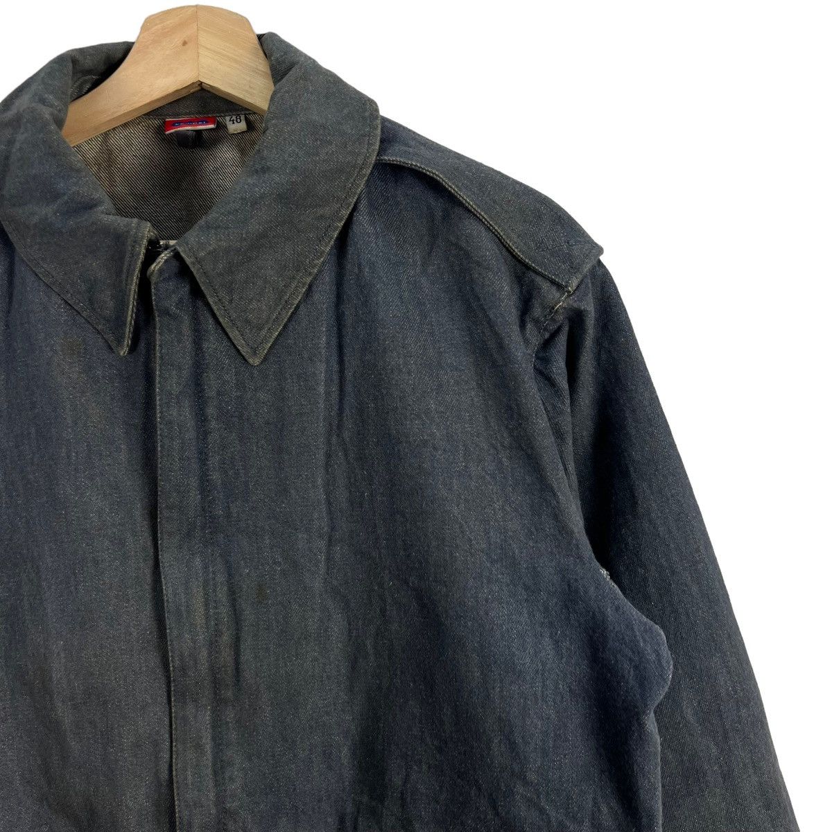 Vintage VINTAGE KEMPEL MADE IN GERMANY ZIPPER DENIM JACKET Size US M / EU 48-50 / 2 - 5 Thumbnail