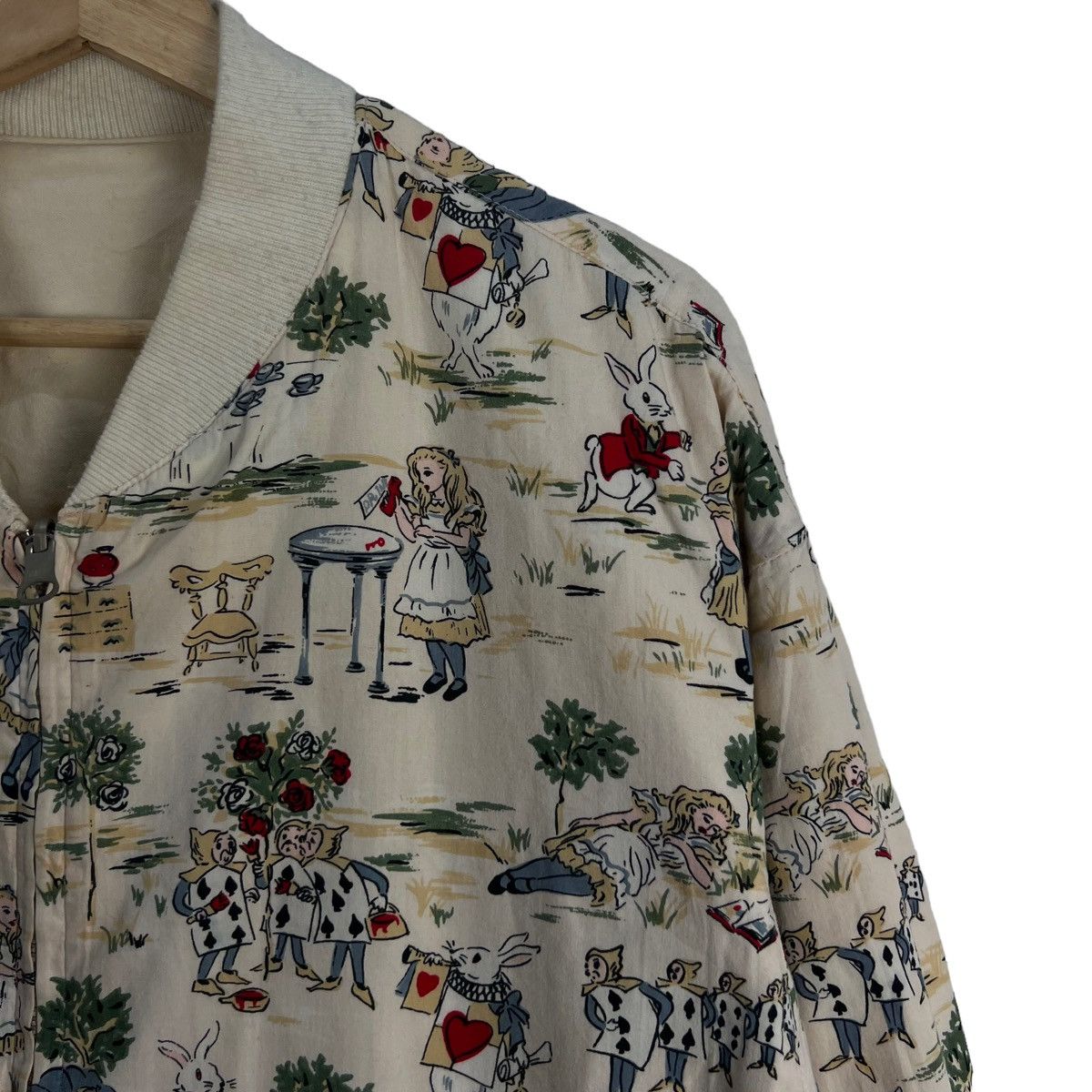 Hysteric Glamour VINTAGE ATSUKI ONISHI JAPAN FULL PRINT CARTOON BOMBER JACKET Size US M / EU 48-50 / 2 - 6 Thumbnail