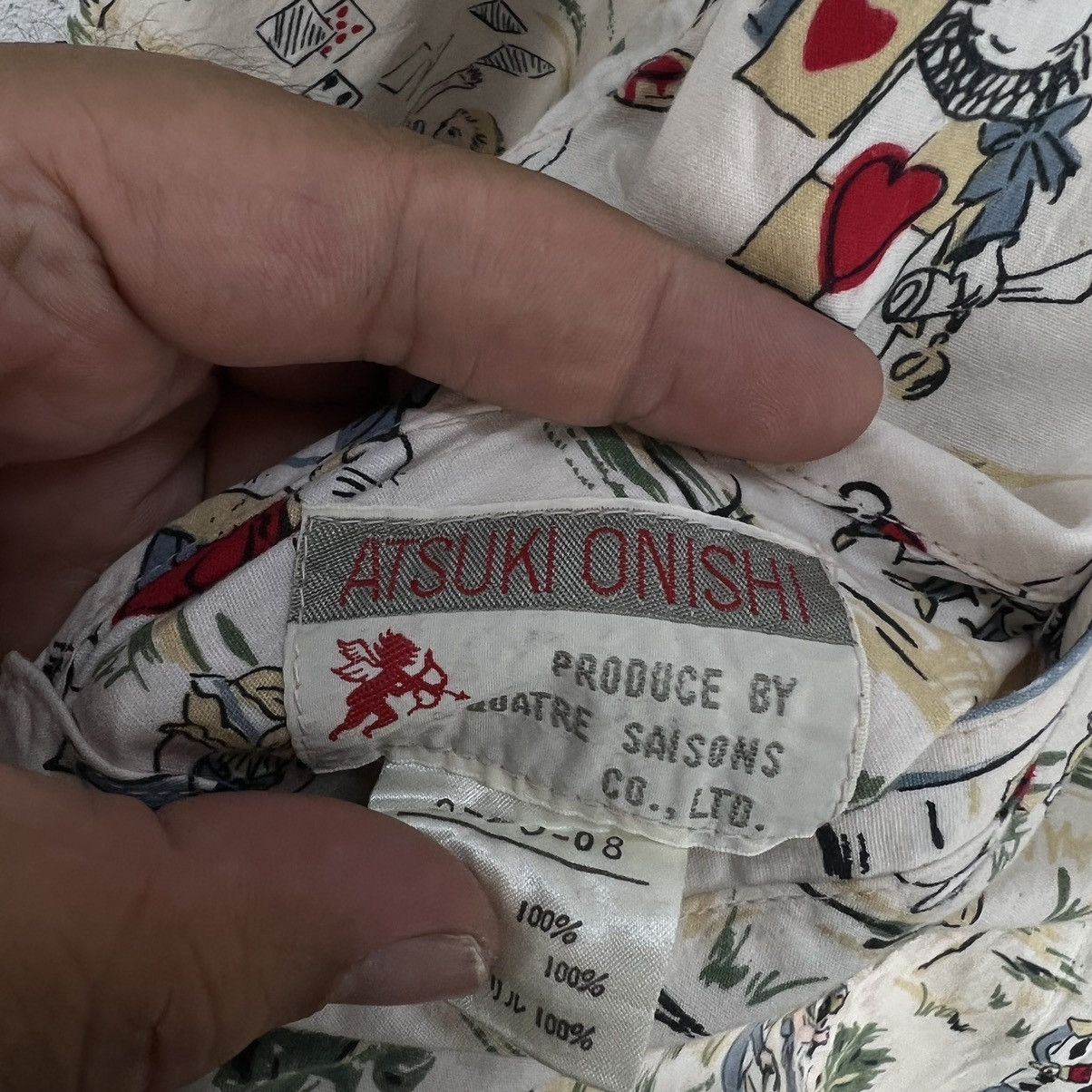 Hysteric Glamour VINTAGE ATSUKI ONISHI JAPAN FULL PRINT CARTOON BOMBER JACKET Size US M / EU 48-50 / 2 - 10 Thumbnail