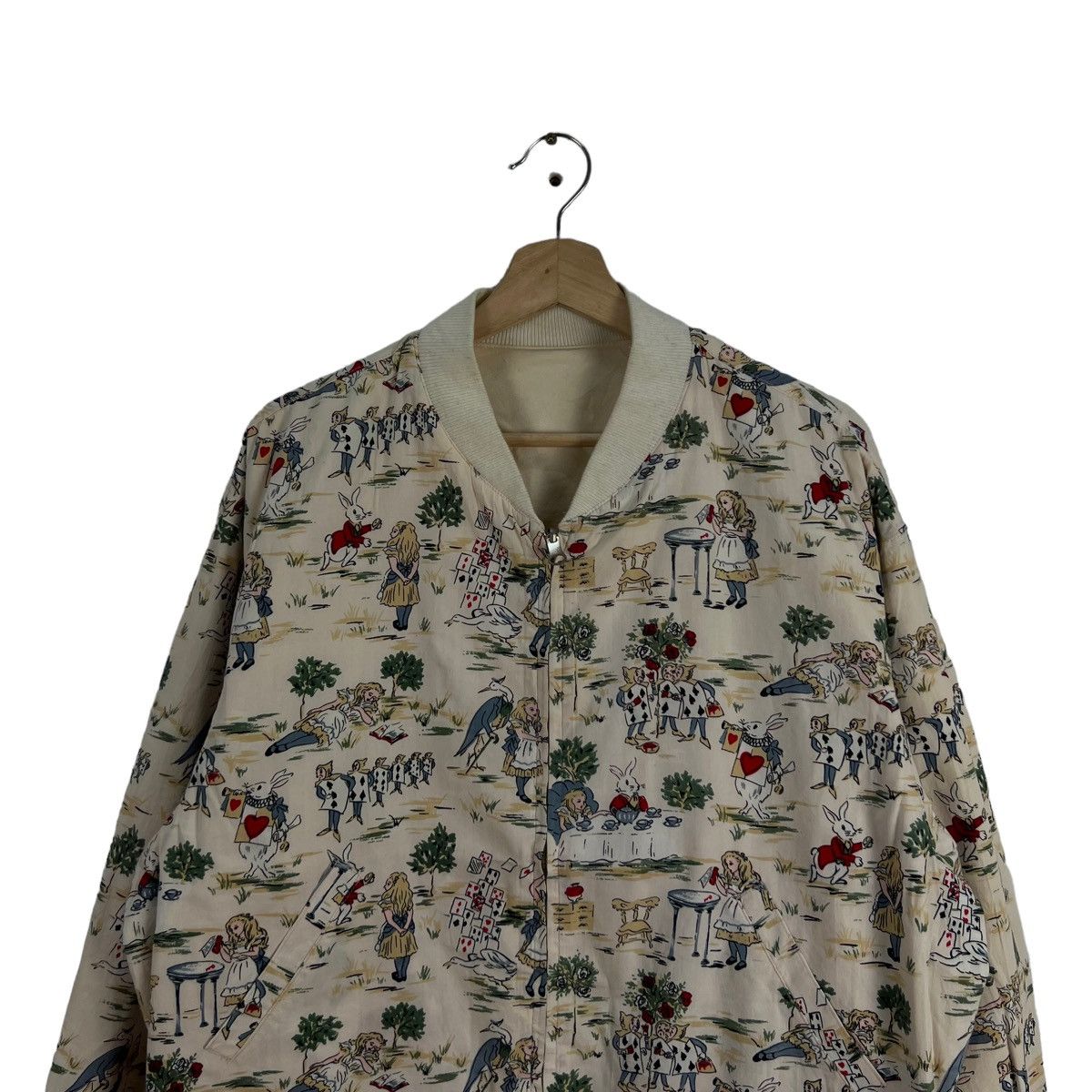 Hysteric Glamour VINTAGE ATSUKI ONISHI JAPAN FULL PRINT CARTOON BOMBER JACKET Size US M / EU 48-50 / 2 - 3 Thumbnail