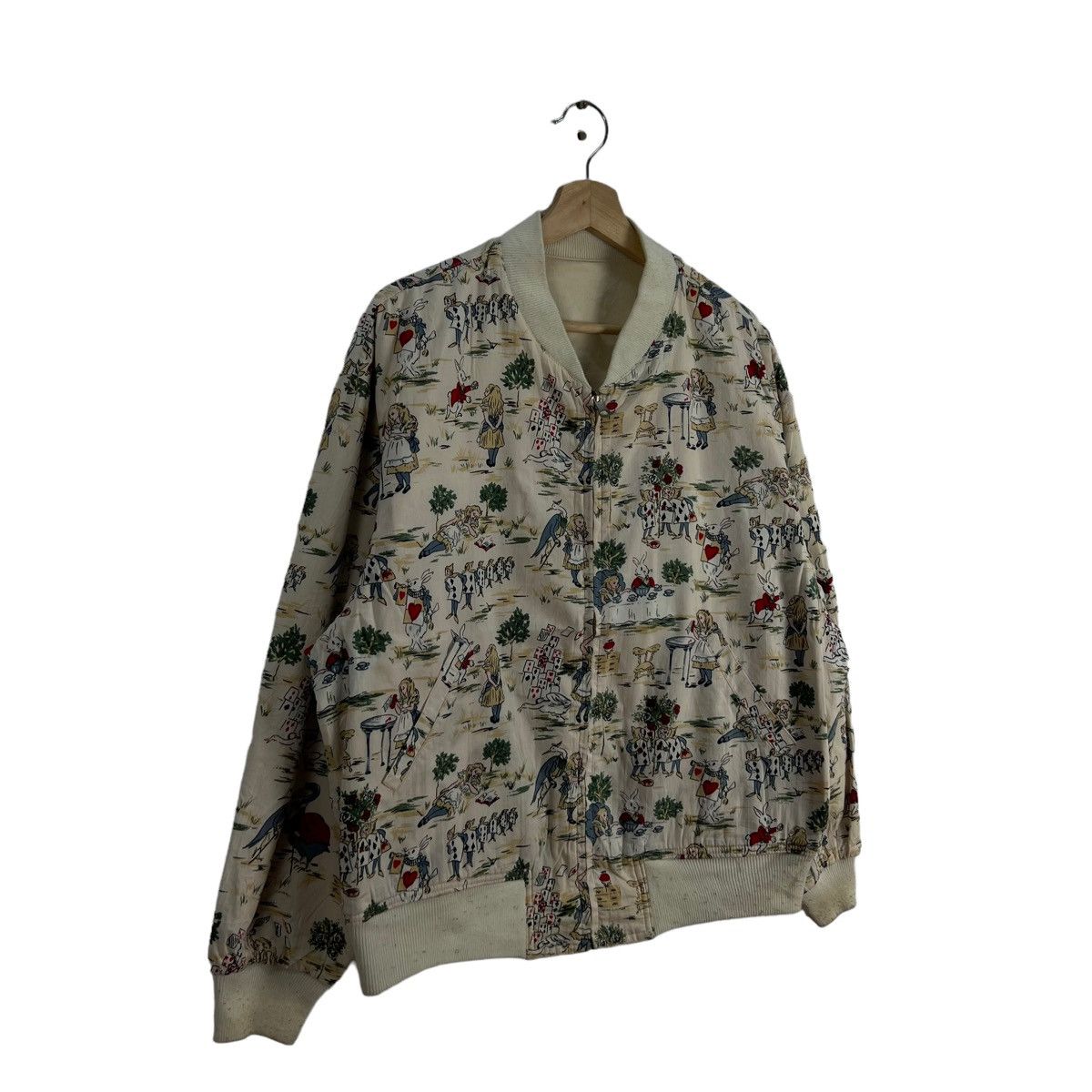 Hysteric Glamour VINTAGE ATSUKI ONISHI JAPAN FULL PRINT CARTOON BOMBER JACKET Size US M / EU 48-50 / 2 - 2 Thumbnail