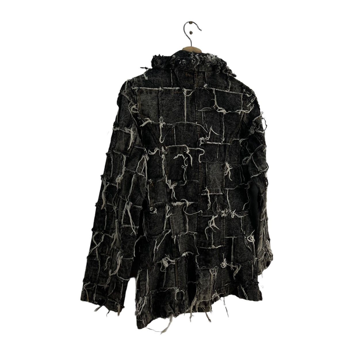 Japanese Brand VINTAGE MINK FUR DESIGN PUNK STYLE DISTRESSED JACKET Size US M / EU 48-50 / 2 - 8 Thumbnail