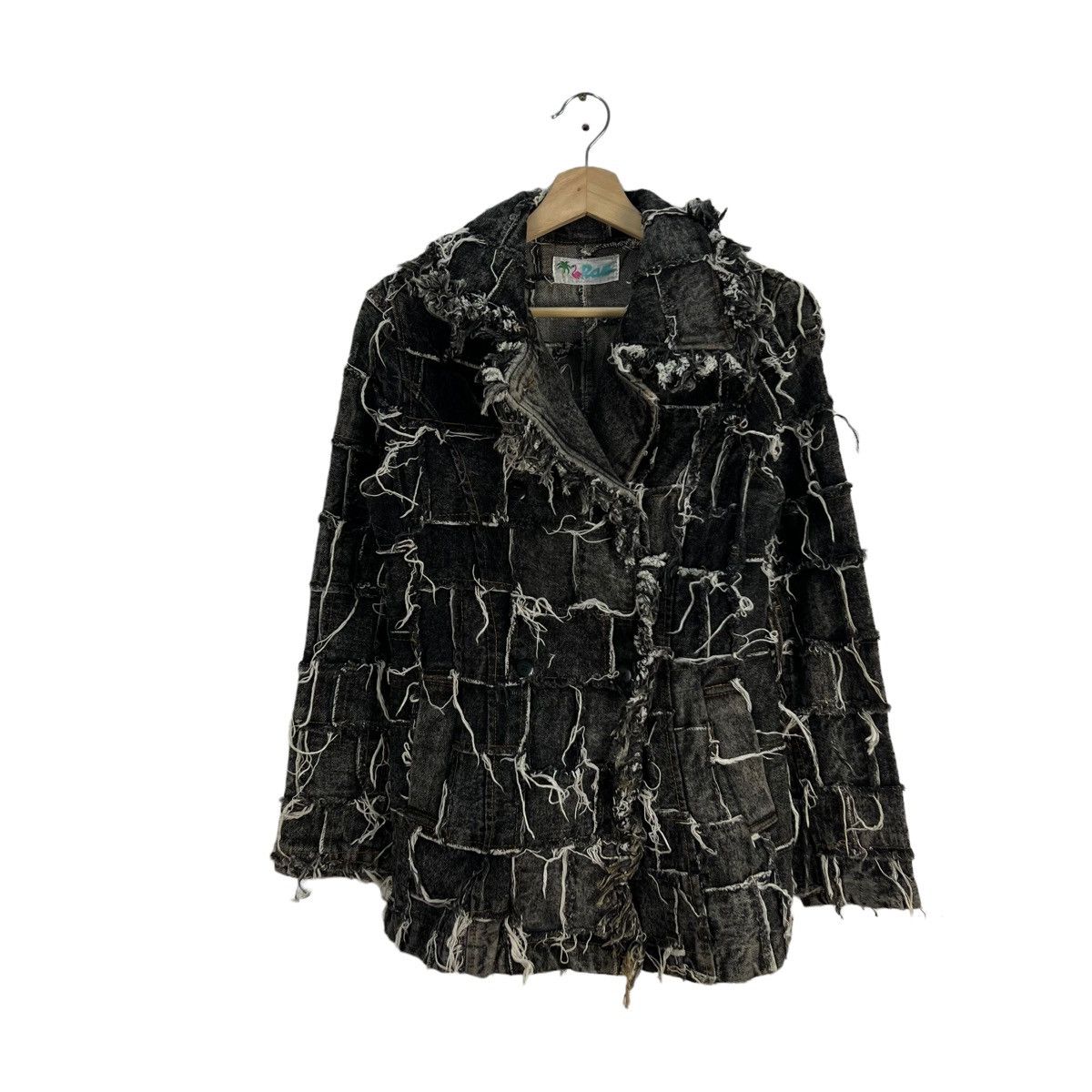 Japanese Brand VINTAGE MINK FUR DESIGN PUNK STYLE DISTRESSED JACKET Size US M / EU 48-50 / 2 - 1 Thumbnail