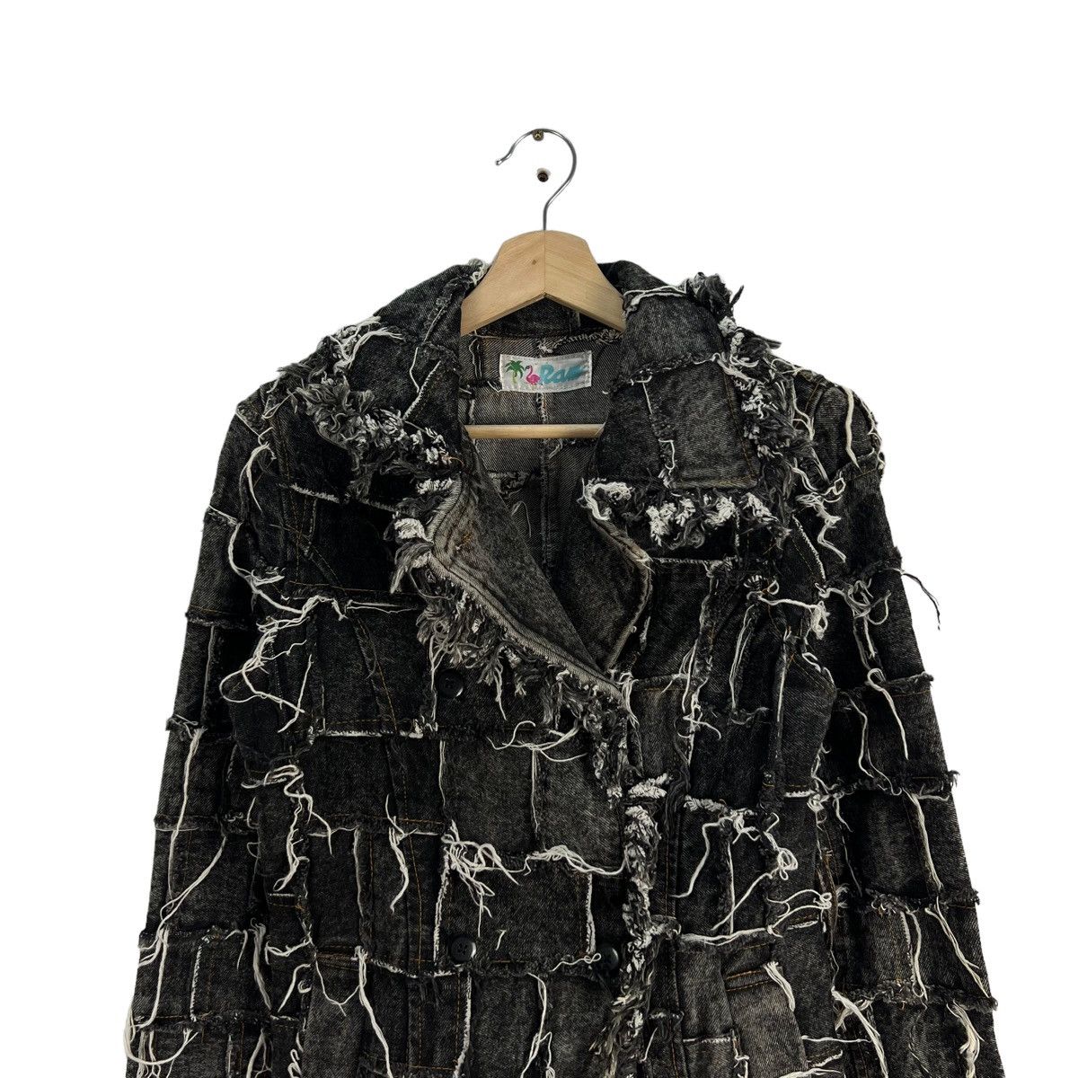 Japanese Brand VINTAGE MINK FUR DESIGN PUNK STYLE DISTRESSED JACKET Size US M / EU 48-50 / 2 - 4 Thumbnail
