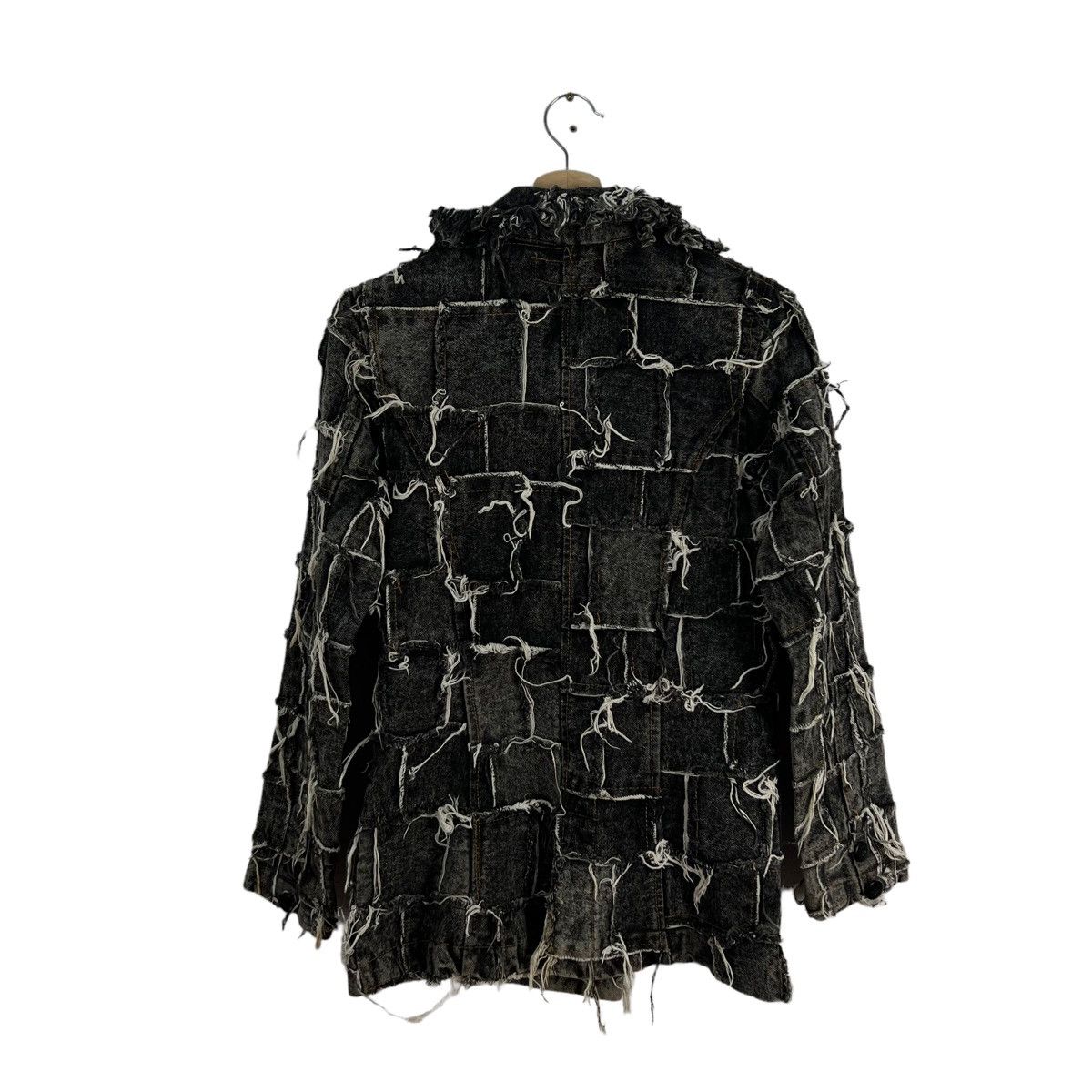 Japanese Brand VINTAGE MINK FUR DESIGN PUNK STYLE DISTRESSED JACKET Size US M / EU 48-50 / 2 - 9 Thumbnail