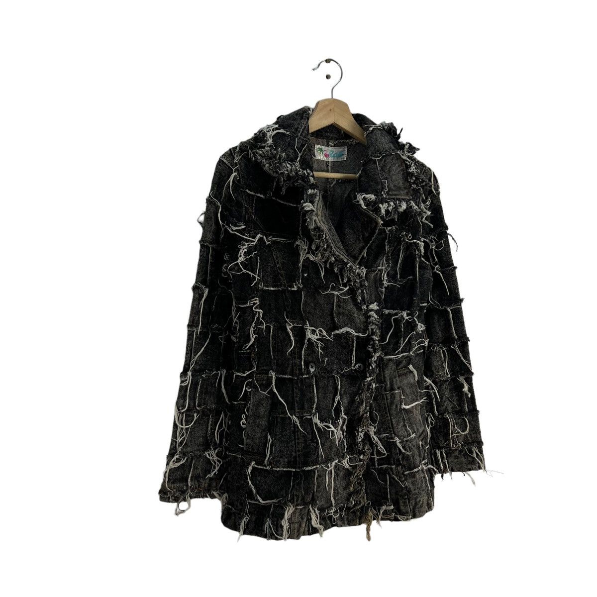 Japanese Brand VINTAGE MINK FUR DESIGN PUNK STYLE DISTRESSED JACKET Size US M / EU 48-50 / 2 - 2 Thumbnail