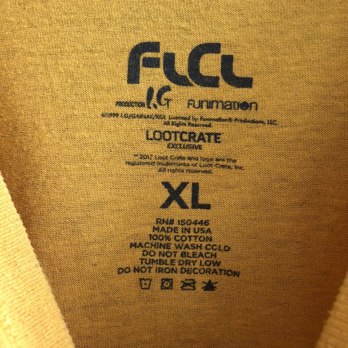 Anime FLCL Fooly Cooly Japanese Anime Promo Tee Size US XL / EU 56 / 4 - 3 Thumbnail