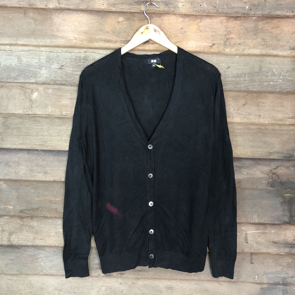 Uniqlo Uniqlo japan Black knitwear Cardigan #3891 Size US L / EU 52-54 / 3 - 3 Thumbnail