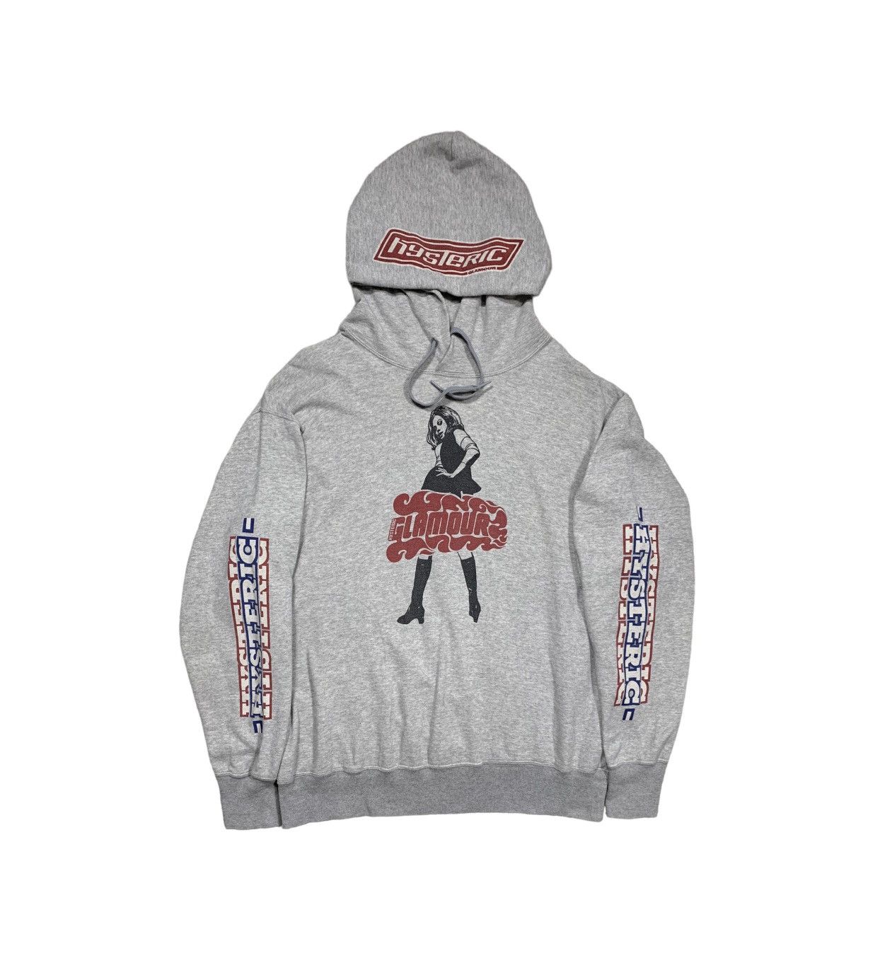 Vintage Hysteric Glamour Hoodie Girl Light Hoodie
