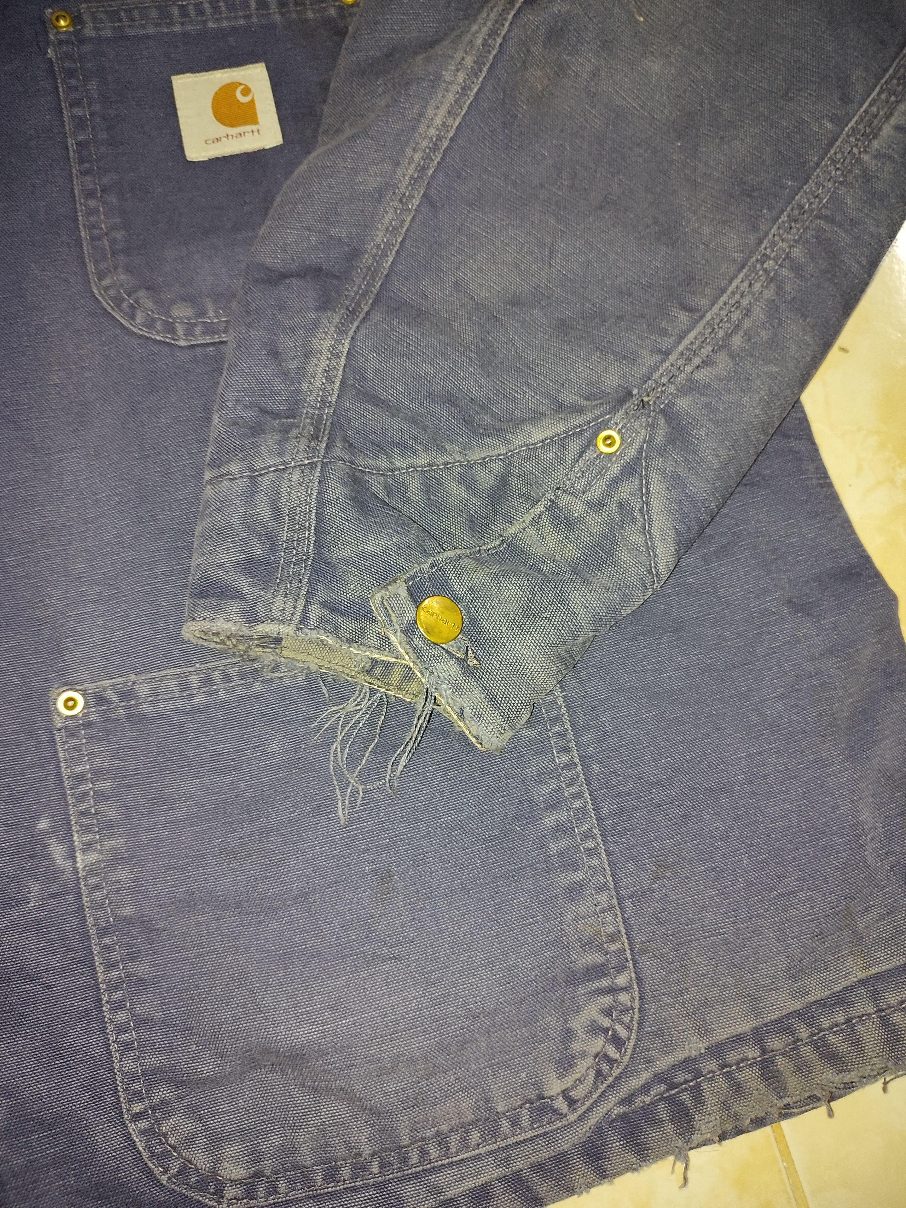 Carhartt × If Six Was Nine × Vintage ❤️‍🔥DELETE TODAY❤️‍🔥Vintage Carhartt Denim Jeans Jacket Size US XL / EU 56 / 4 - 7 Thumbnail