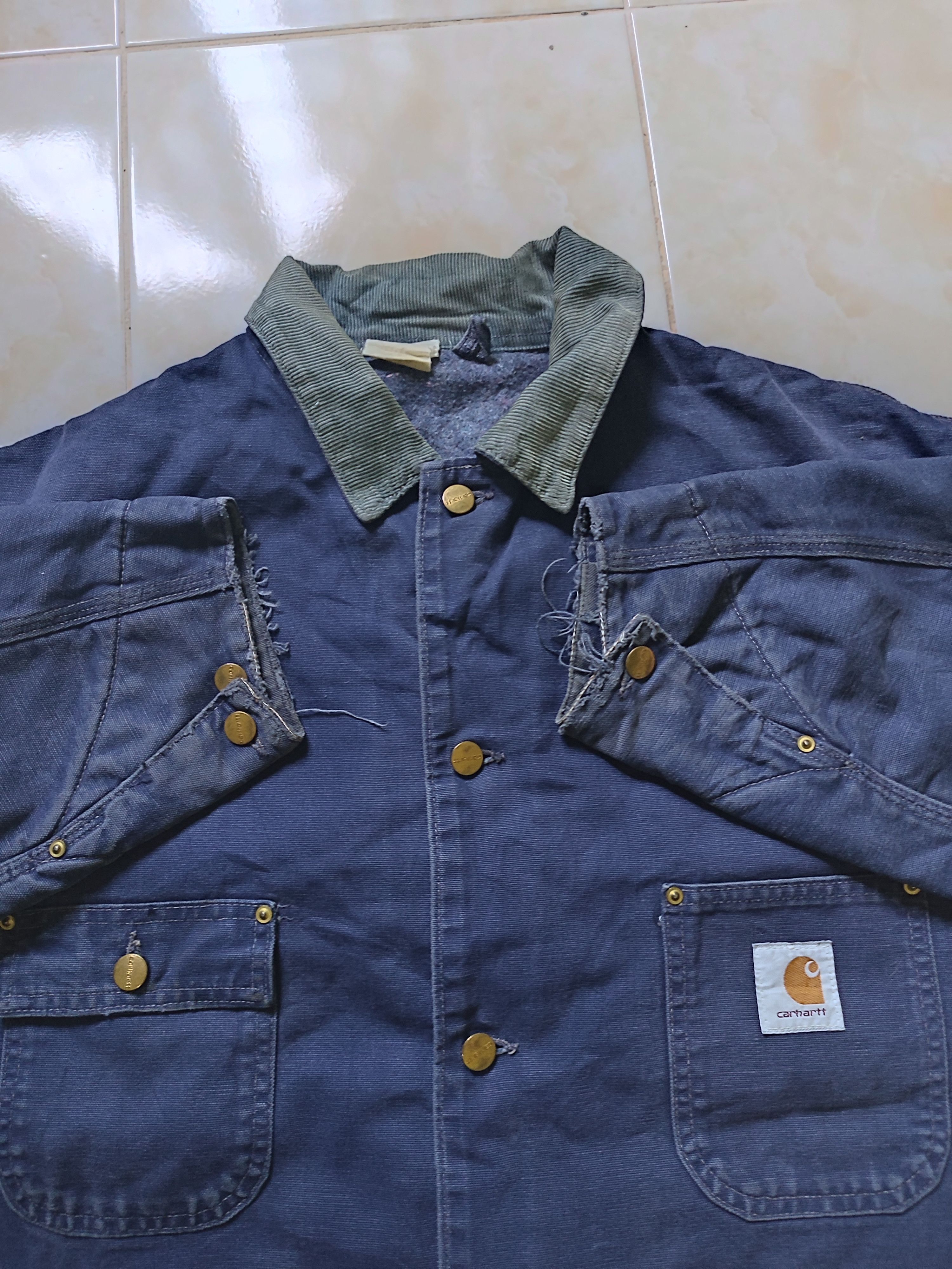 ❤️‍🔥DELETE TODAY❤️‍🔥Vintage Carhartt Denim Jeans Jacket