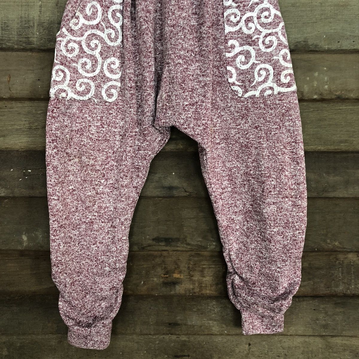 Japanese Brand Japan Pink jogger Sweatpants #3797 Size US 30 / EU 46 - 3 Thumbnail
