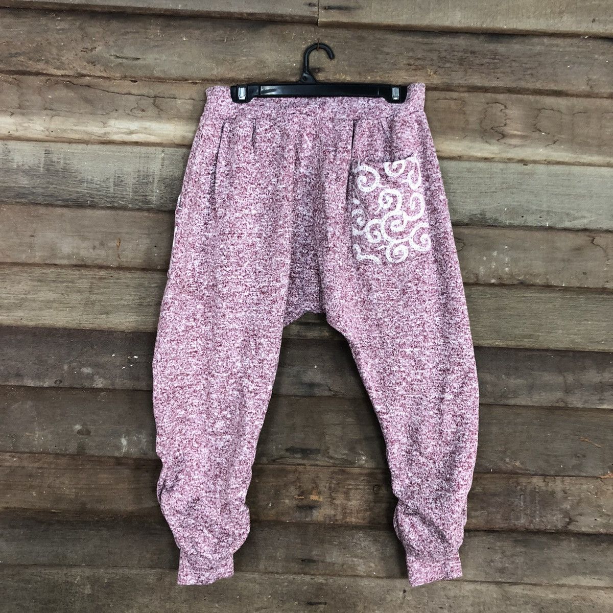 Japanese Brand Japan Pink jogger Sweatpants #3797 Size US 30 / EU 46 - 6 Thumbnail