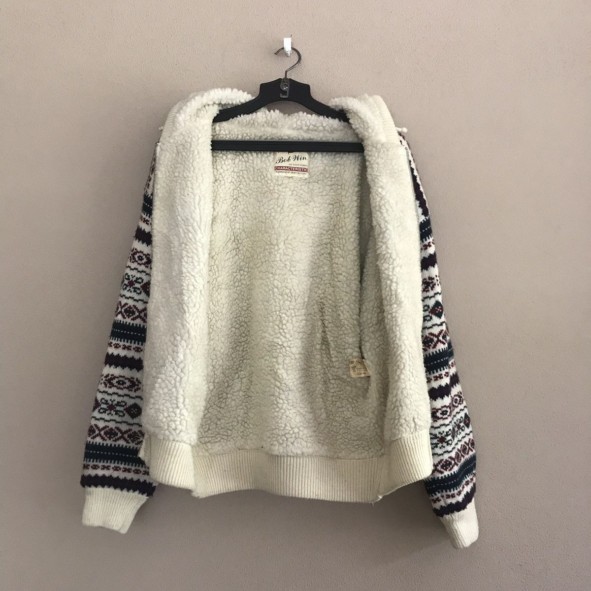 Japanese Brand Bob Vin knitwear style hoodie jacket Size US L / EU 52-54 / 3 - 14 Thumbnail