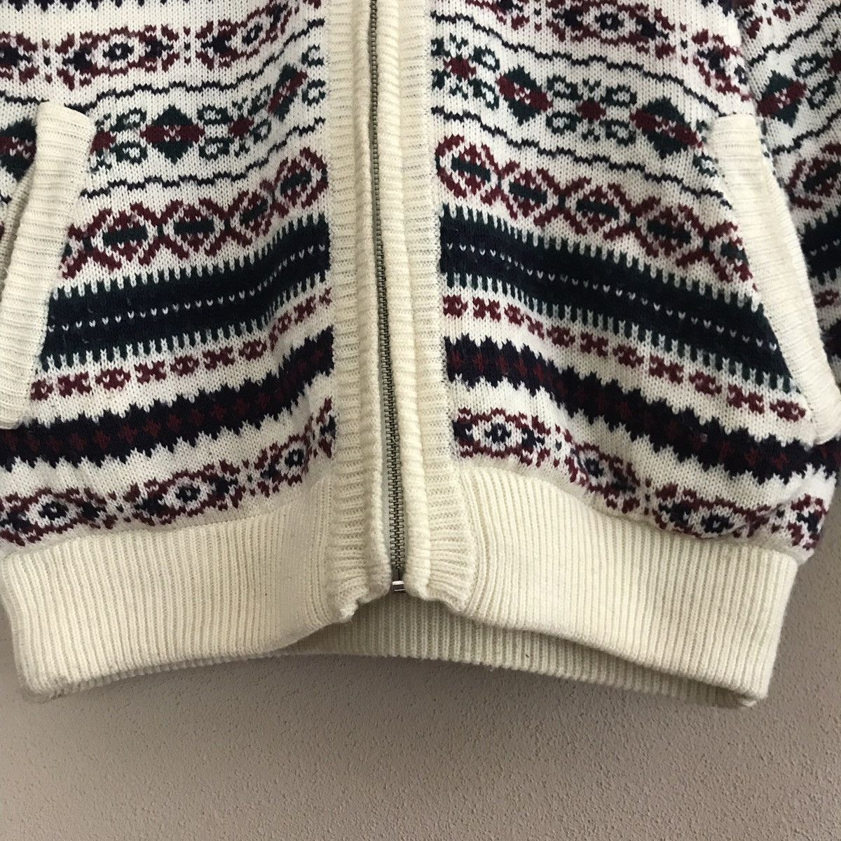 Japanese Brand Bob Vin knitwear style hoodie jacket Size US L / EU 52-54 / 3 - 7 Thumbnail