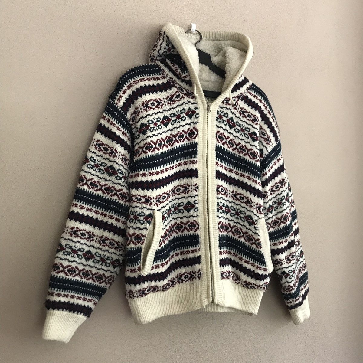 Japanese Brand Bob Vin knitwear style hoodie jacket Size US L / EU 52-54 / 3 - 3 Thumbnail