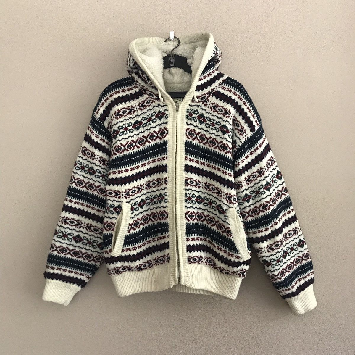 Japanese Brand Bob Vin knitwear style hoodie jacket Size US L / EU 52-54 / 3 - 1 Thumbnail
