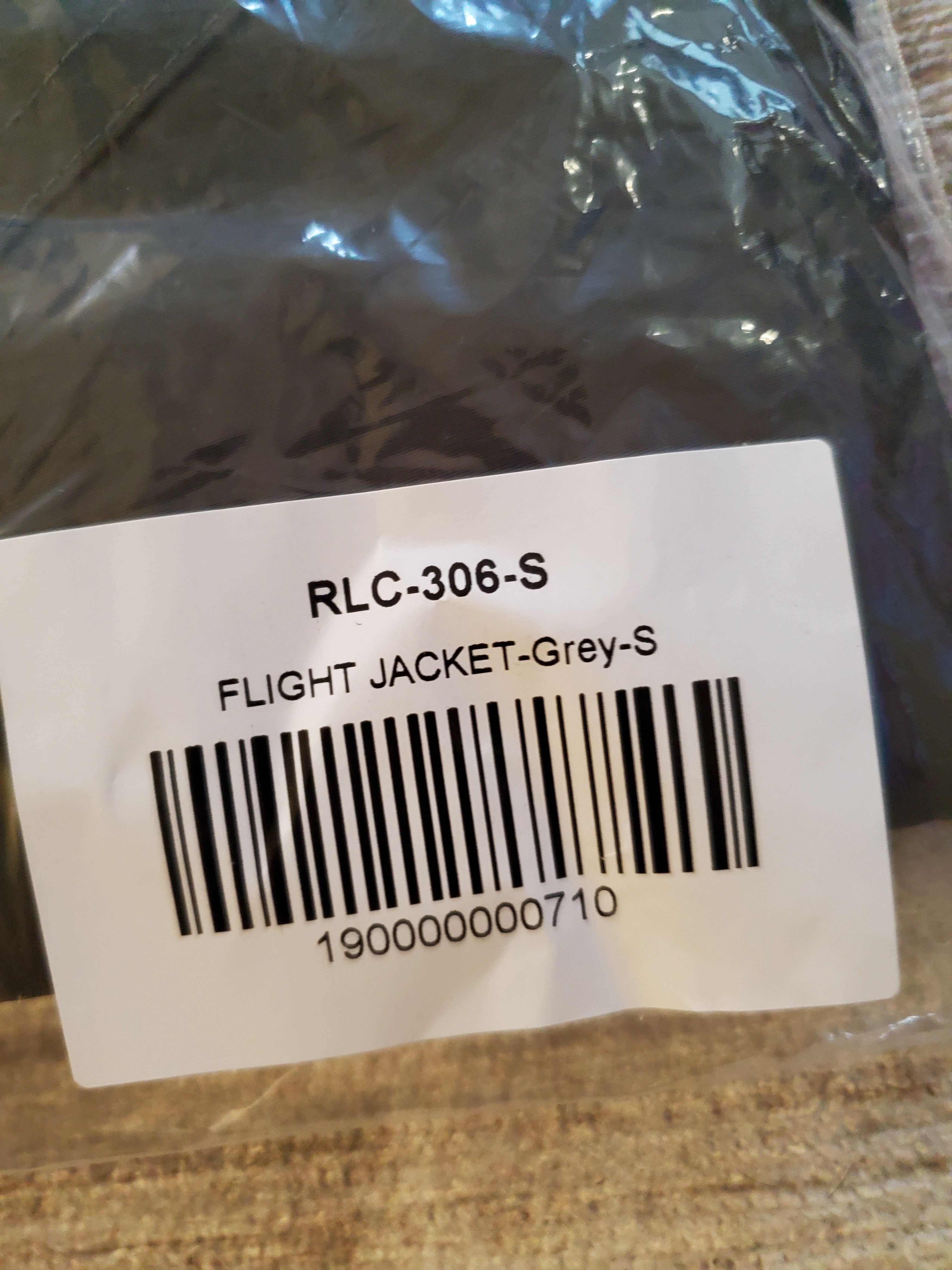 Richie Le Collection NEW Richie Le Premium Flight Jacket Sz Small Charcoal Moss Size US S / EU 44-46 / 1 - 4 Thumbnail