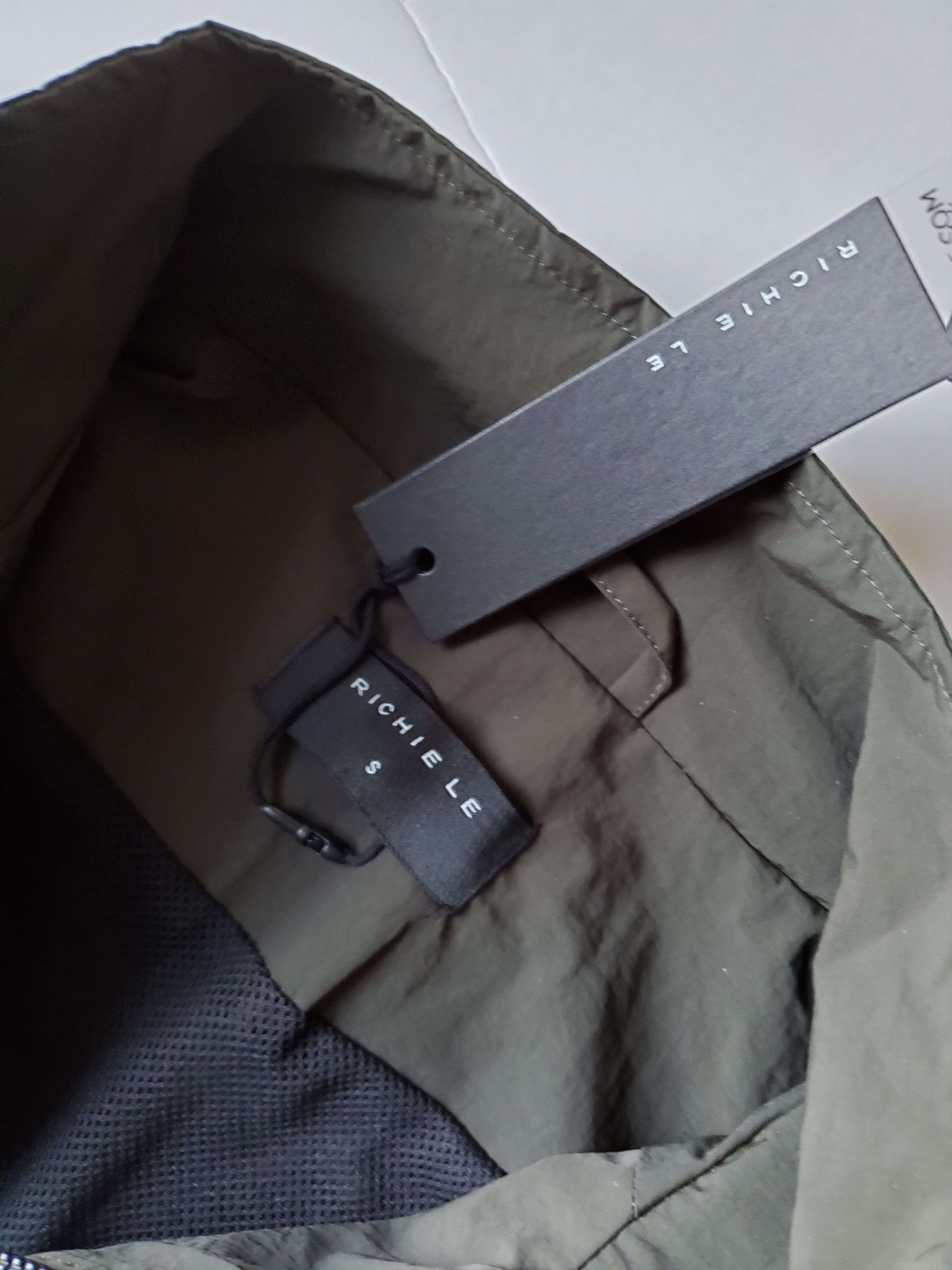 Richie Le Collection NEW Richie Le Premium Flight Jacket Sz Small Charcoal Moss Size US S / EU 44-46 / 1 - 5 Thumbnail