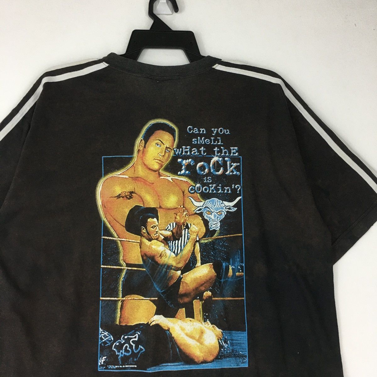Vintage × WWE × WWF Vintage rare The Rock Size US L / EU 52-54 / 3 - 2 Thumbnail