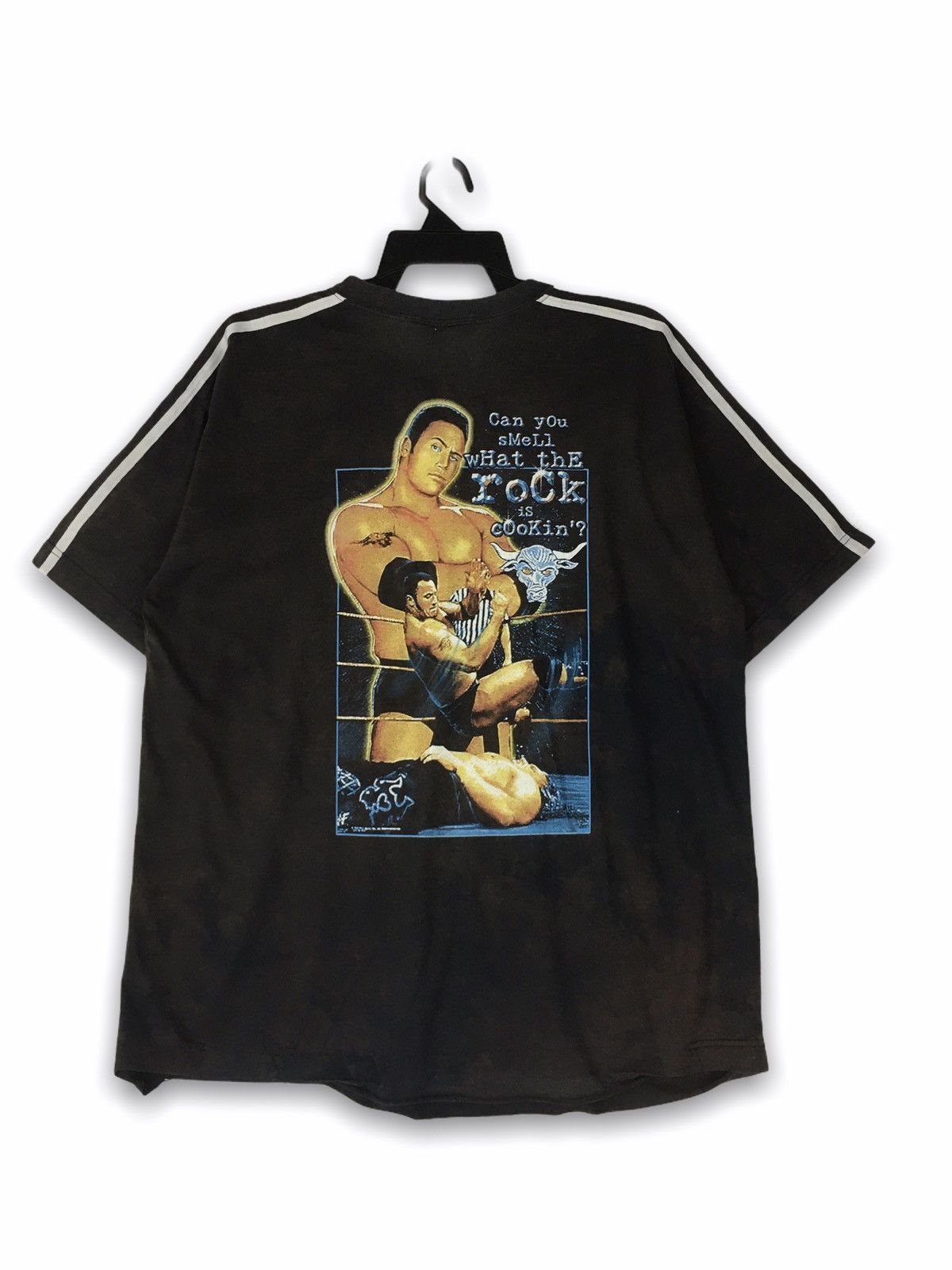Vintage × WWE × WWF Vintage rare The Rock Size US L / EU 52-54 / 3 - 1 Thumbnail