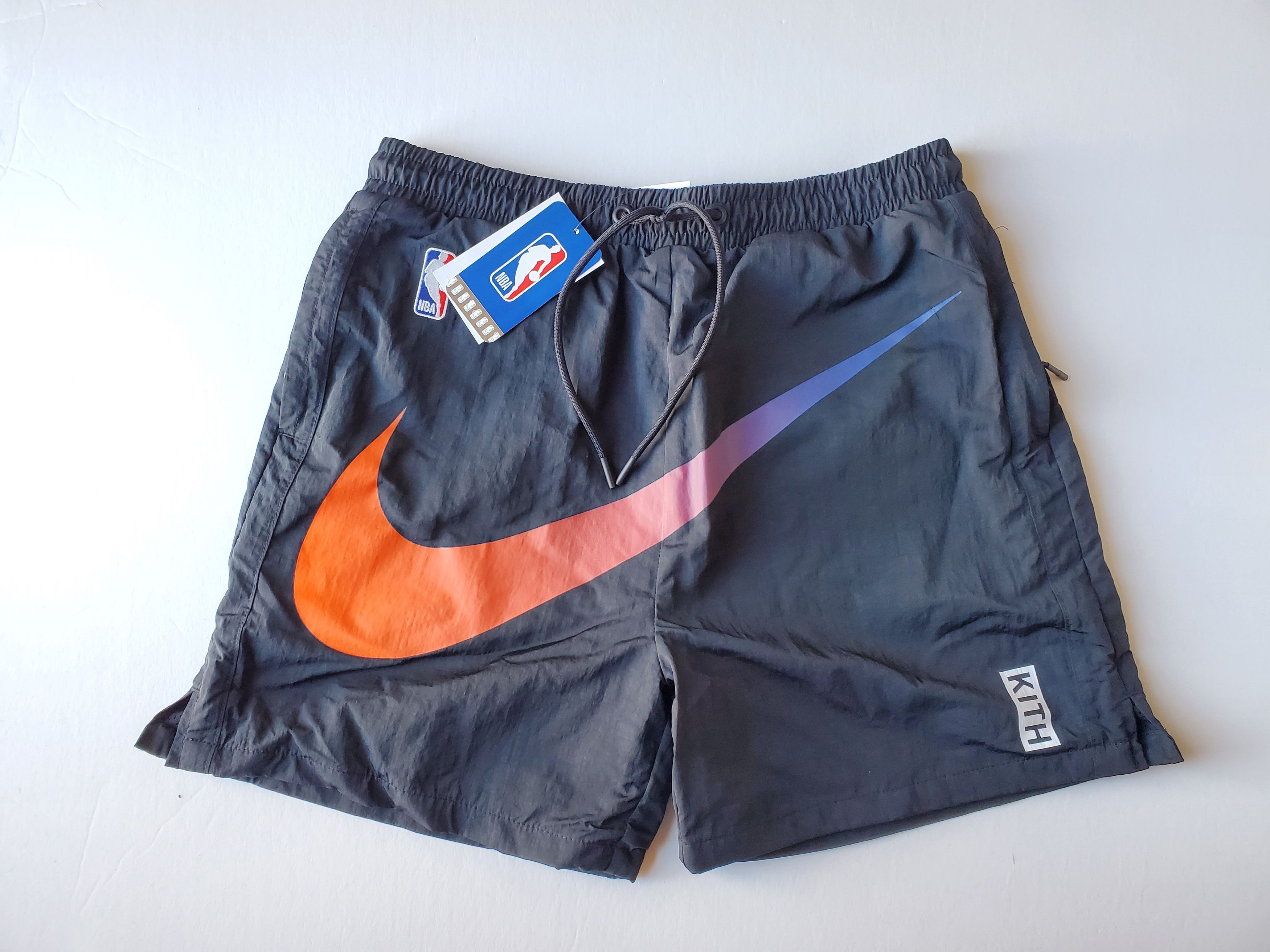 image of New Kith Nike For New York Knicks Short (Fw21) Black Small, Men's (Size 30)