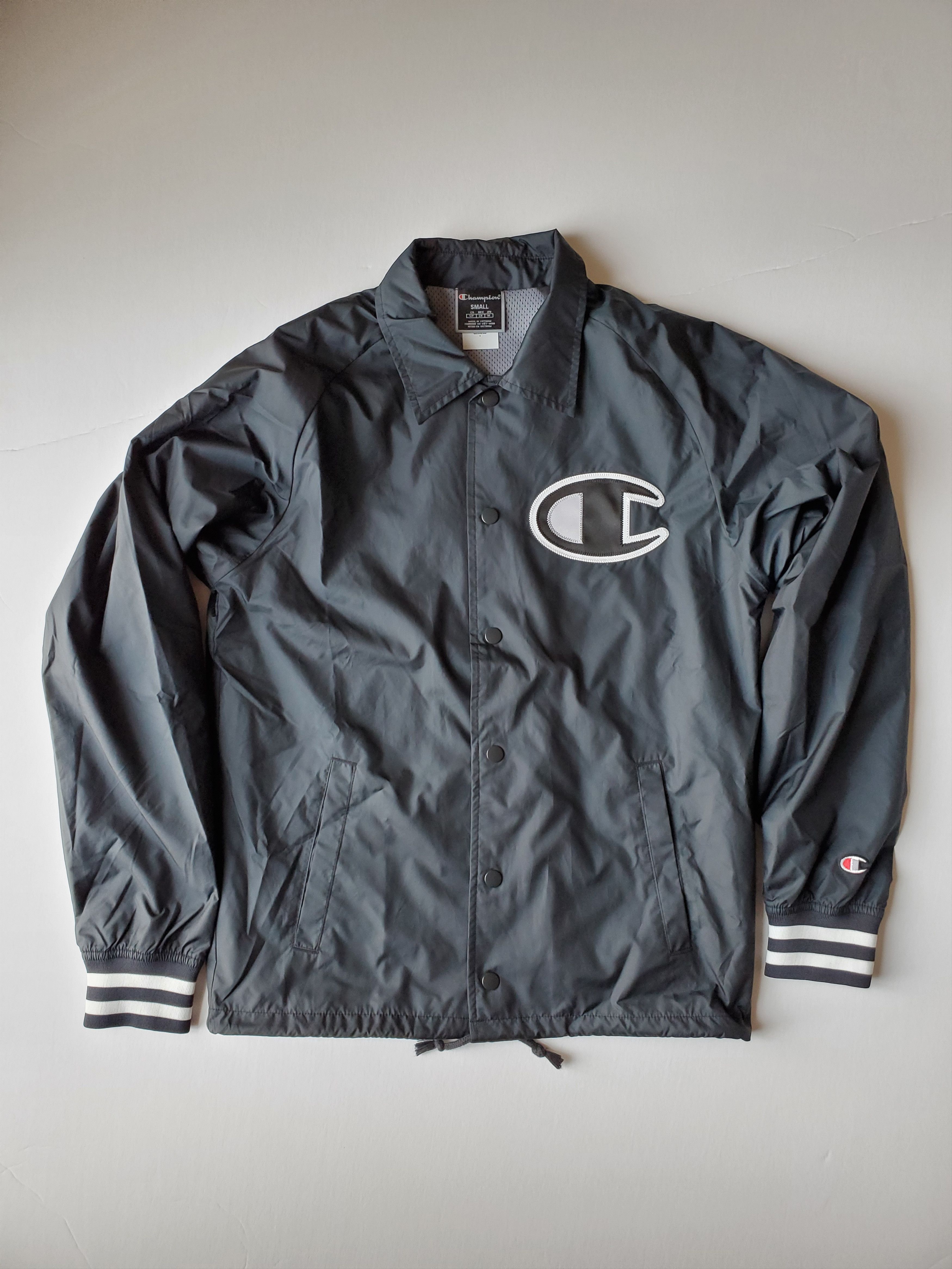 Champion Champion Coach Jacket Black Sz Small Size US S / EU 44-46 / 1 - 1 Thumbnail