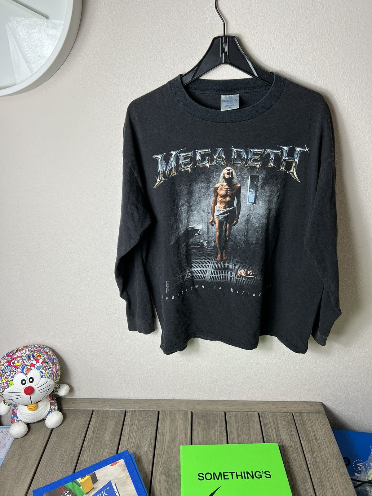 image of Band Tees x Brockum Vintage Brockum 1992 Megadeath Countdown To Extinction in Black, Men's (Size XL