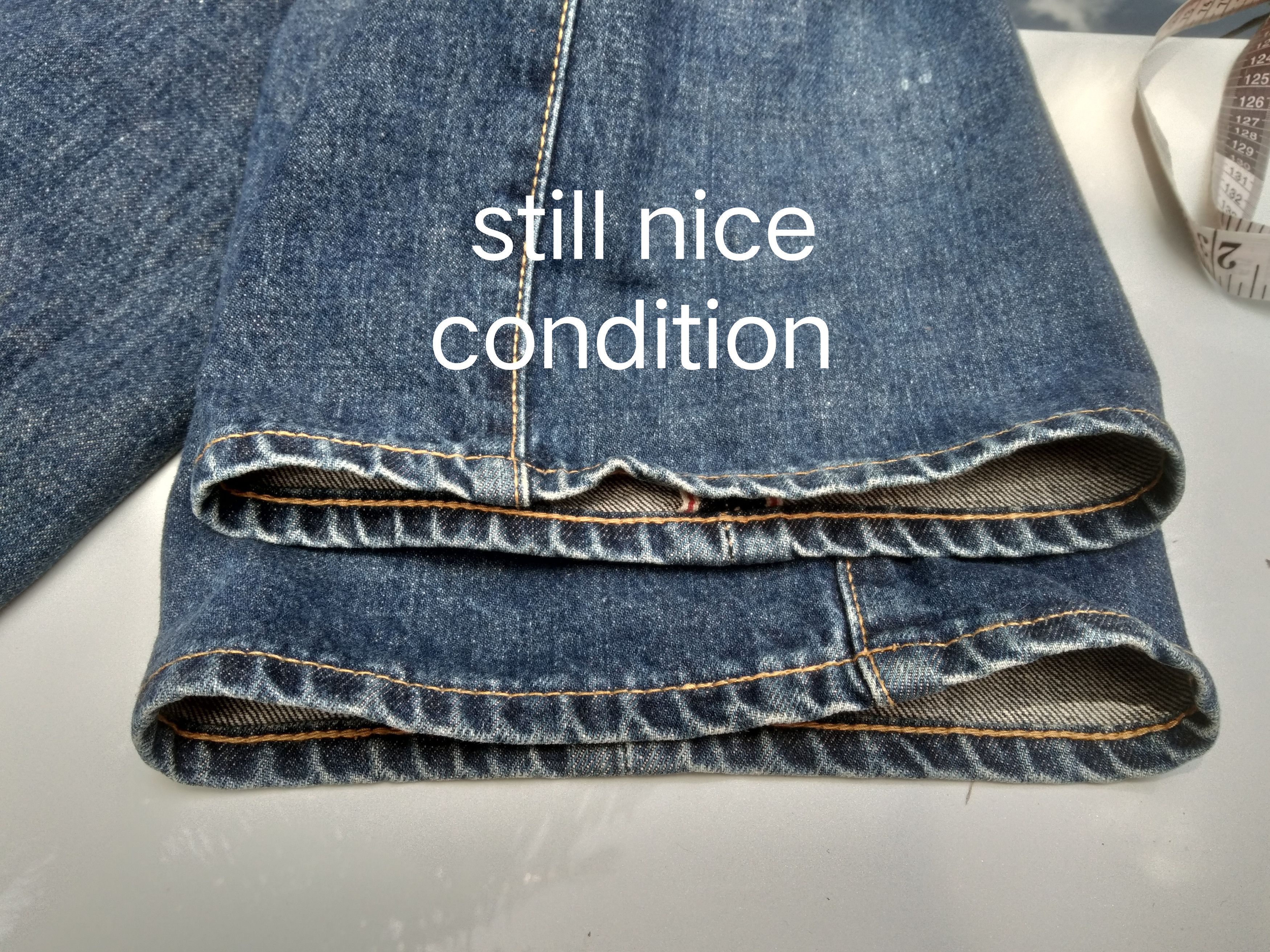 Edwin × Japanese Brand VINTAGE EDWIN 505 SELVEDGE JEANS JAPAN DISTRESSED Size US 30 / EU 46 - 13 Thumbnail