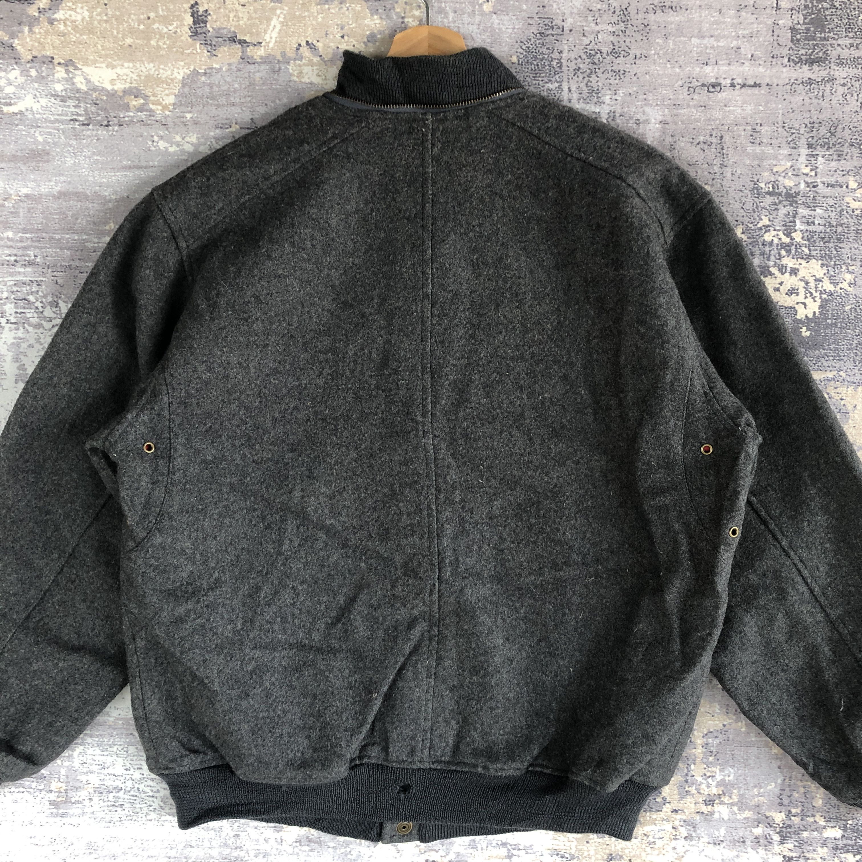 Vintage SUN Valley Japanese Varsity Jacket Bondage Wool Jacket Size US M / EU 48-50 / 2 - 8 Thumbnail