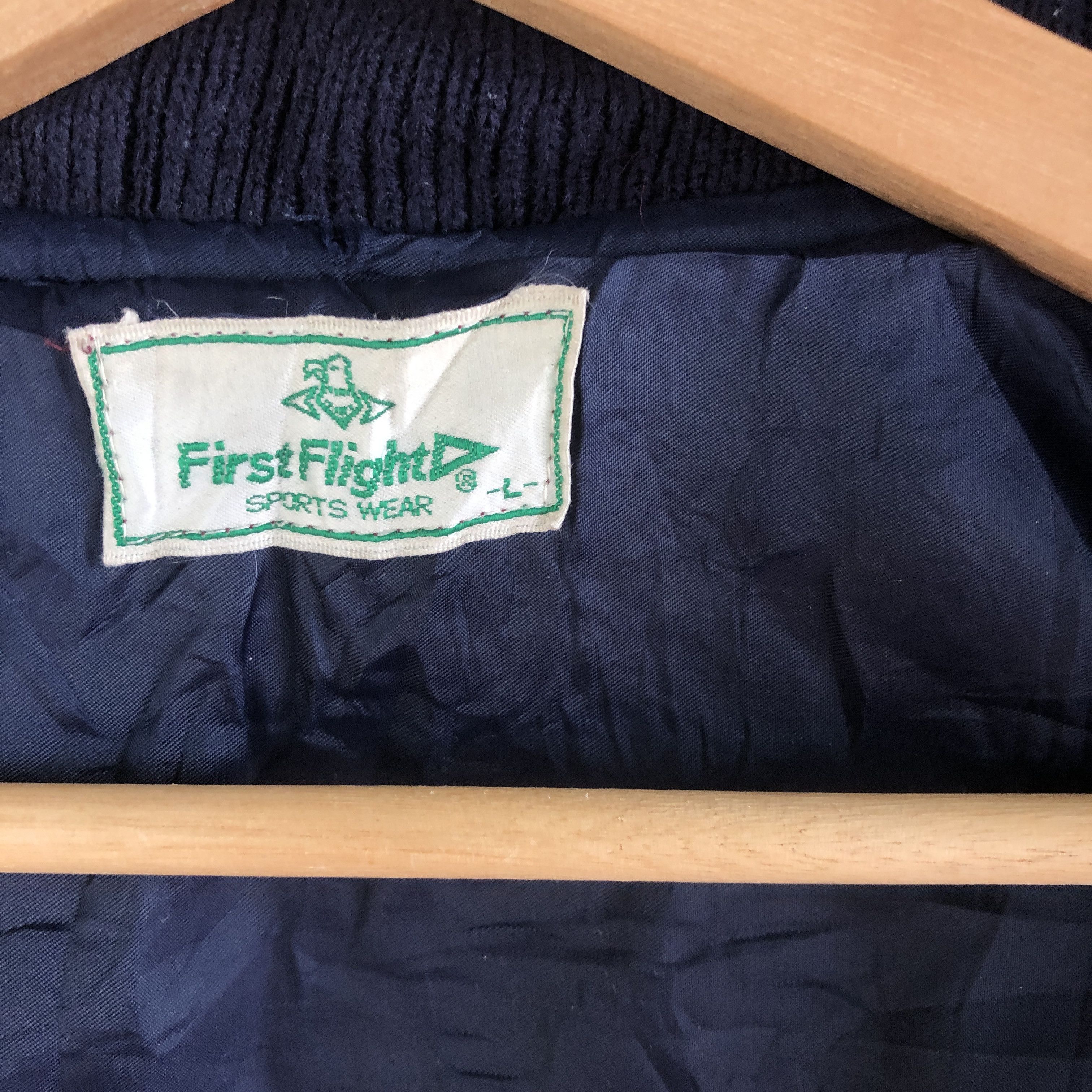 Vintage Vintage First Flight Varsity Jacket Japanese Wool Jacket Size S / US 4 / IT 40 - 7 Thumbnail
