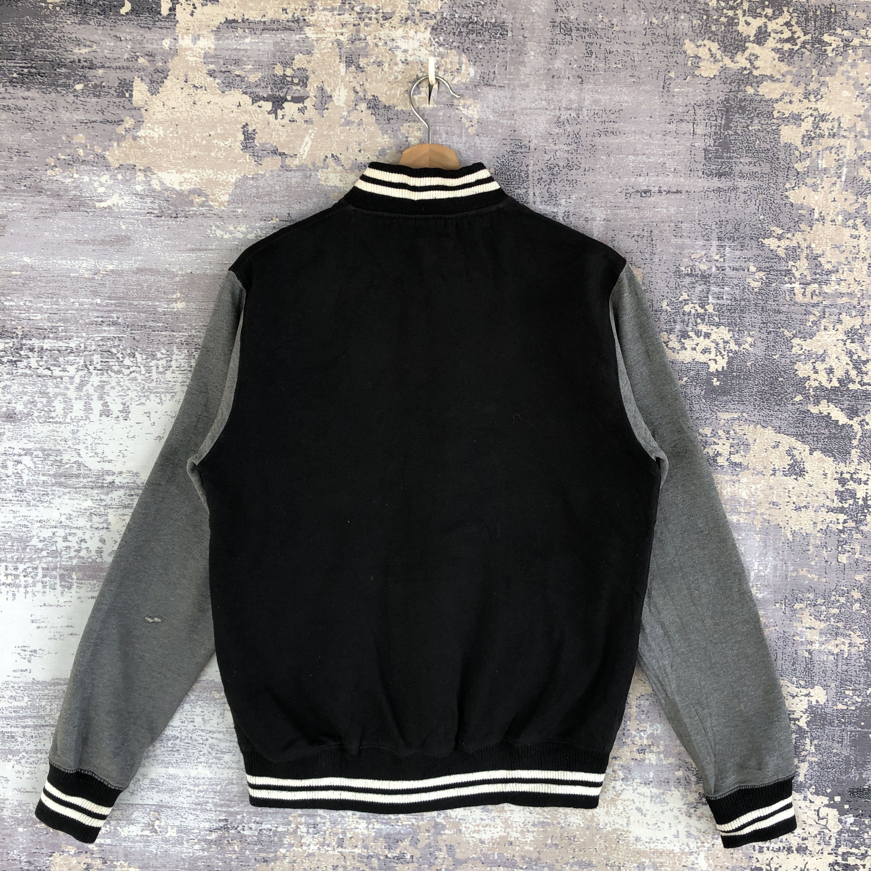 Vintage Vintage B Letterman Varsity Jacket Baseball Wool Jacket | Grailed