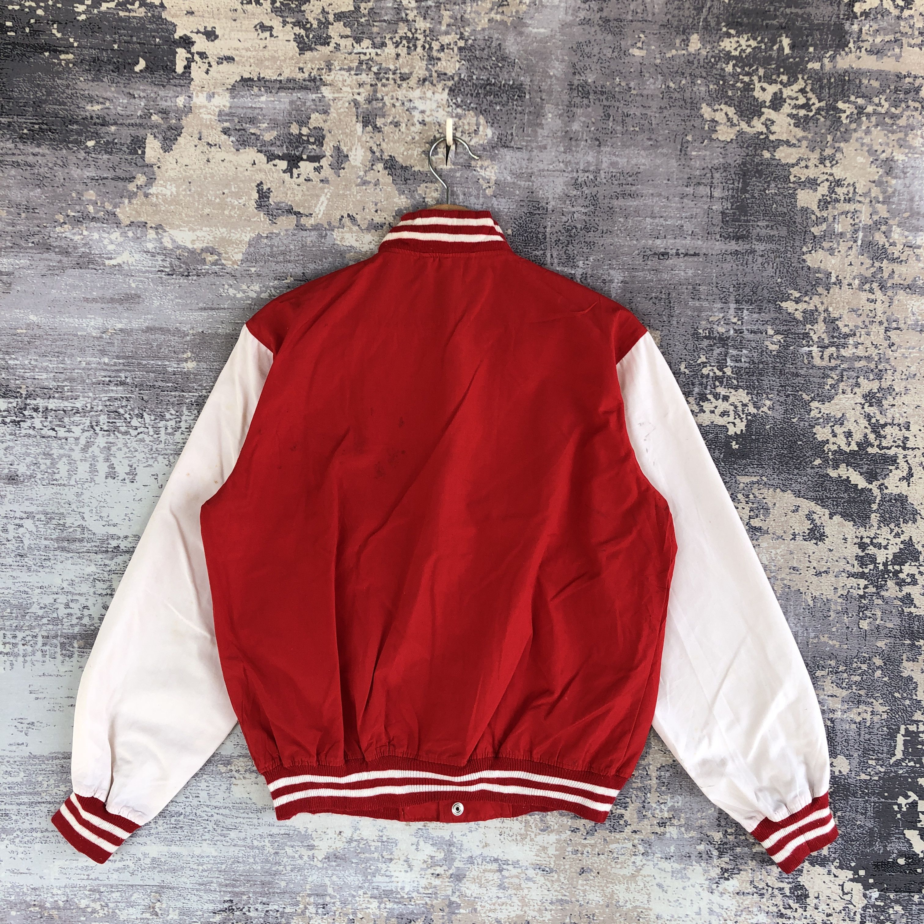 Japanese Brand × Vintage Vintage Akubal Varsity Jacket Japanese Wool Jacket Size S / US 4 / IT 40 - 2 Thumbnail
