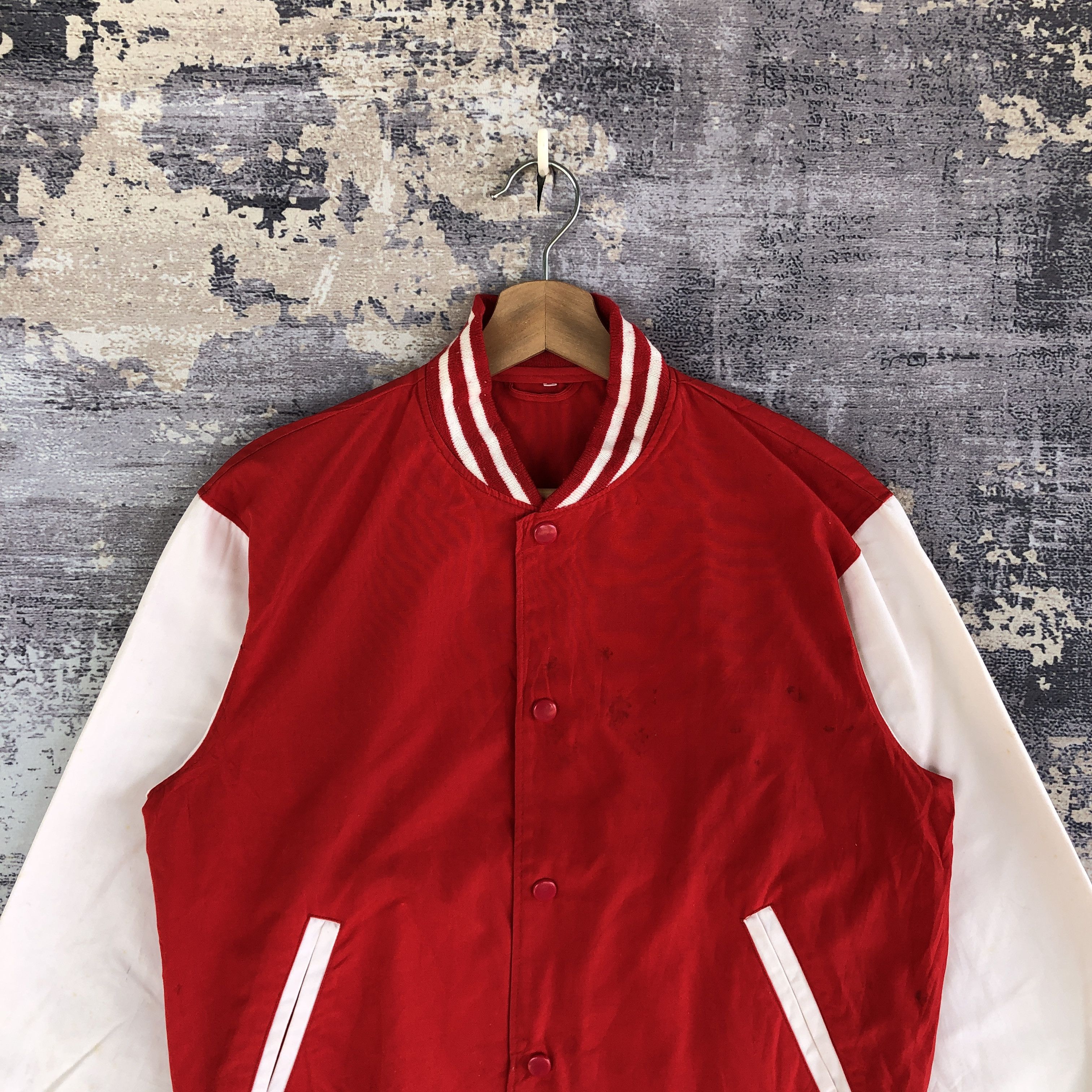 Japanese Brand × Vintage Vintage Akubal Varsity Jacket Japanese Wool Jacket Size S / US 4 / IT 40 - 3 Thumbnail