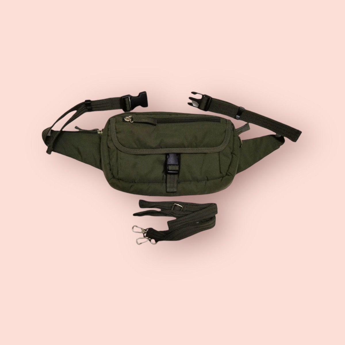 Japanese Brand × Uniqlo UNIQLO 3 WAY UTILITY TRAVEL POUCH/BODYBAG/ WAISTBAG Size ONE SIZE - 2 Thumbnail