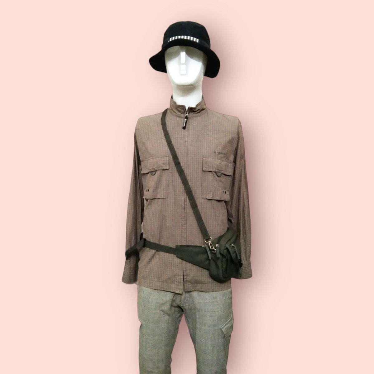 Japanese Brand × Uniqlo UNIQLO 3 WAY UTILITY TRAVEL POUCH/BODYBAG/ WAISTBAG Size ONE SIZE - 17 Thumbnail