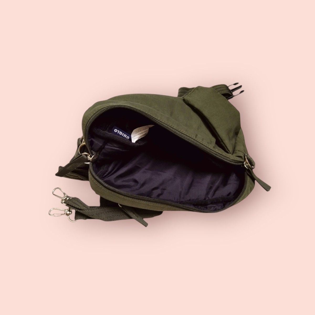Japanese Brand × Uniqlo UNIQLO 3 WAY UTILITY TRAVEL POUCH/BODYBAG/ WAISTBAG Size ONE SIZE - 11 Thumbnail