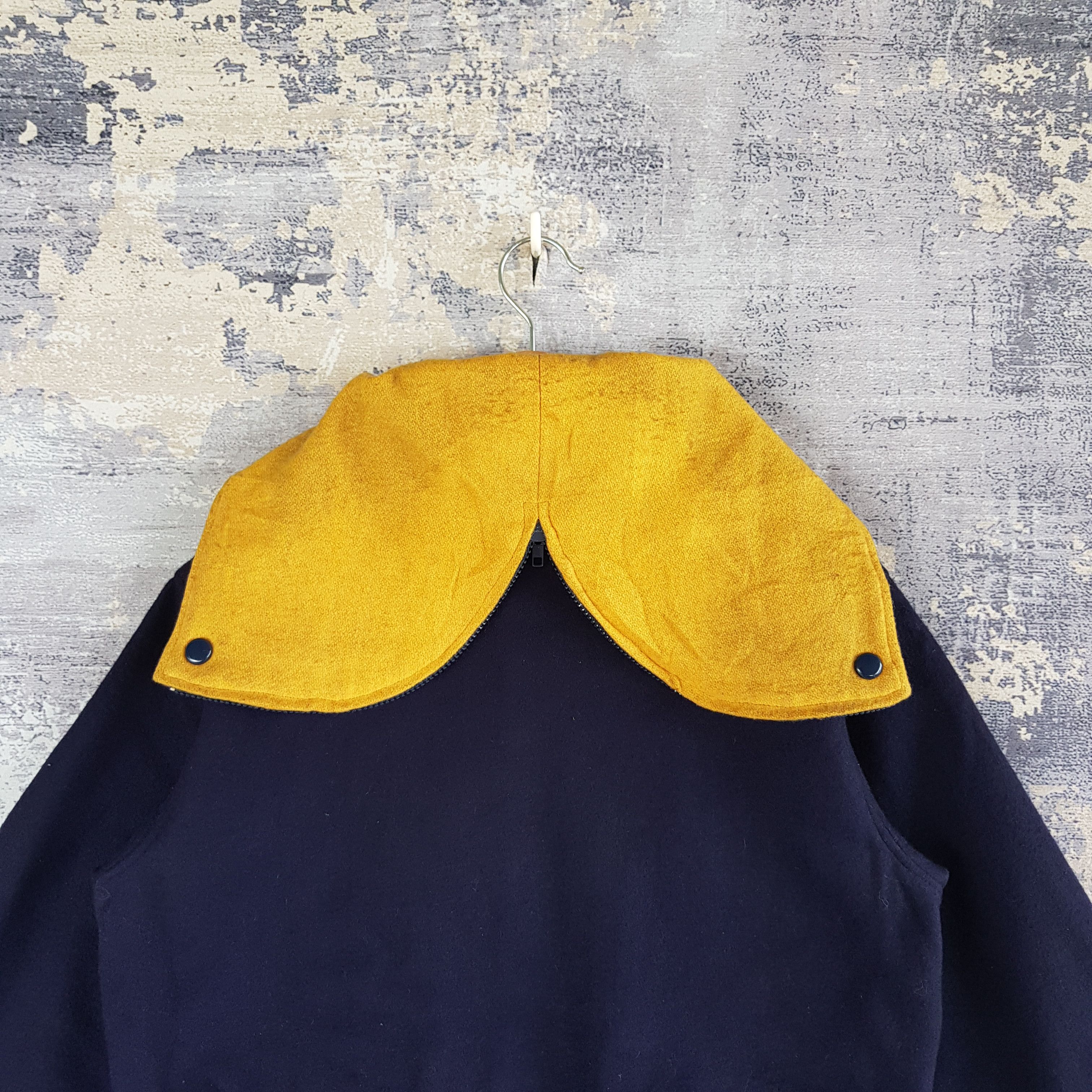 Japanese Brand × Vintage Japanese Varsity Jacket Japan Made Hoodie Wool Jacket Size US L / EU 52-54 / 3 - 6 Thumbnail