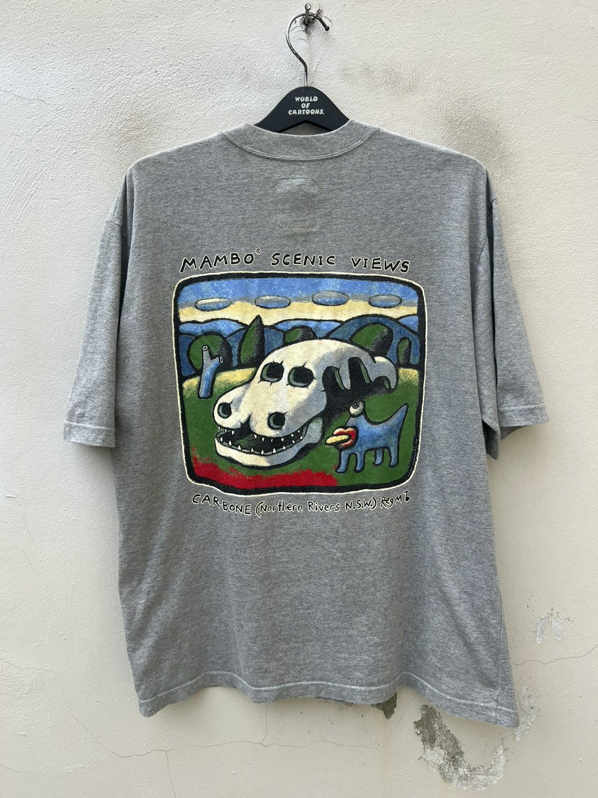 Mambo Vintage 1996 Mambo Scenic Views Car-Bone Pop Art t shirt Size US L / EU 52-54 / 3 - 11 Thumbnail
