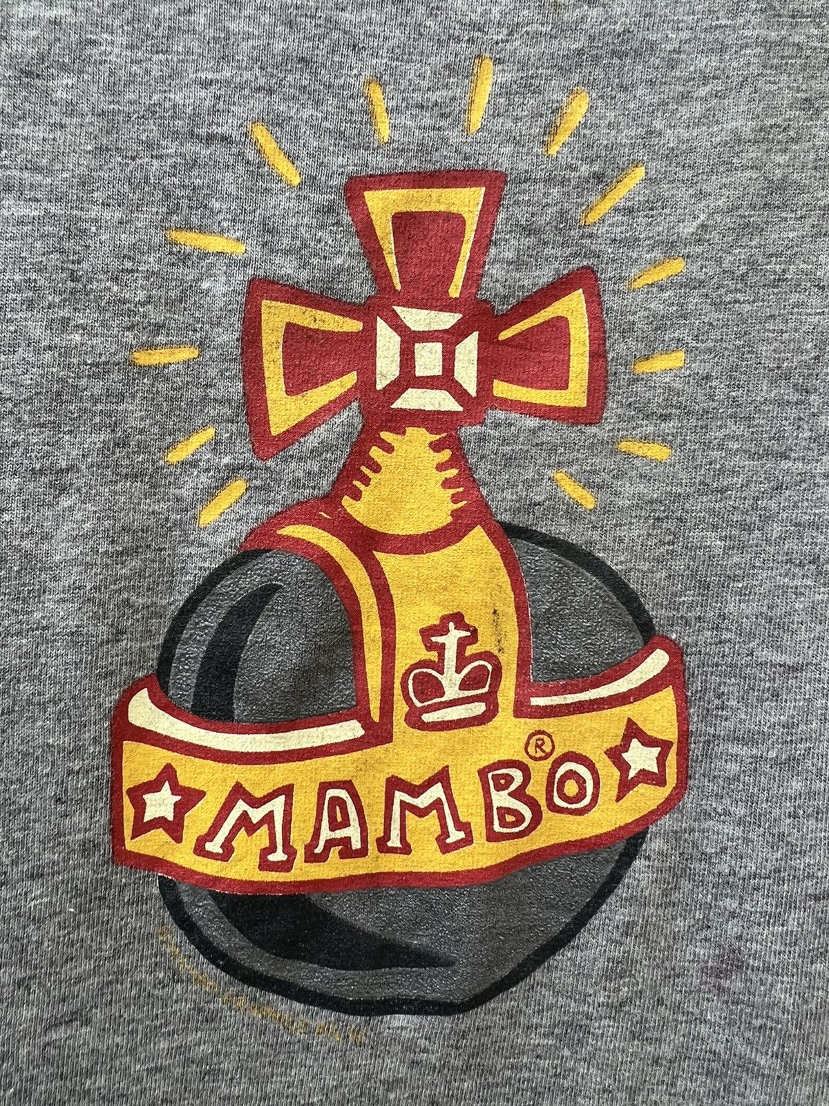 Mambo Vintage 1996 Mambo Scenic Views Car-Bone Pop Art t shirt Size US L / EU 52-54 / 3 - 6 Thumbnail