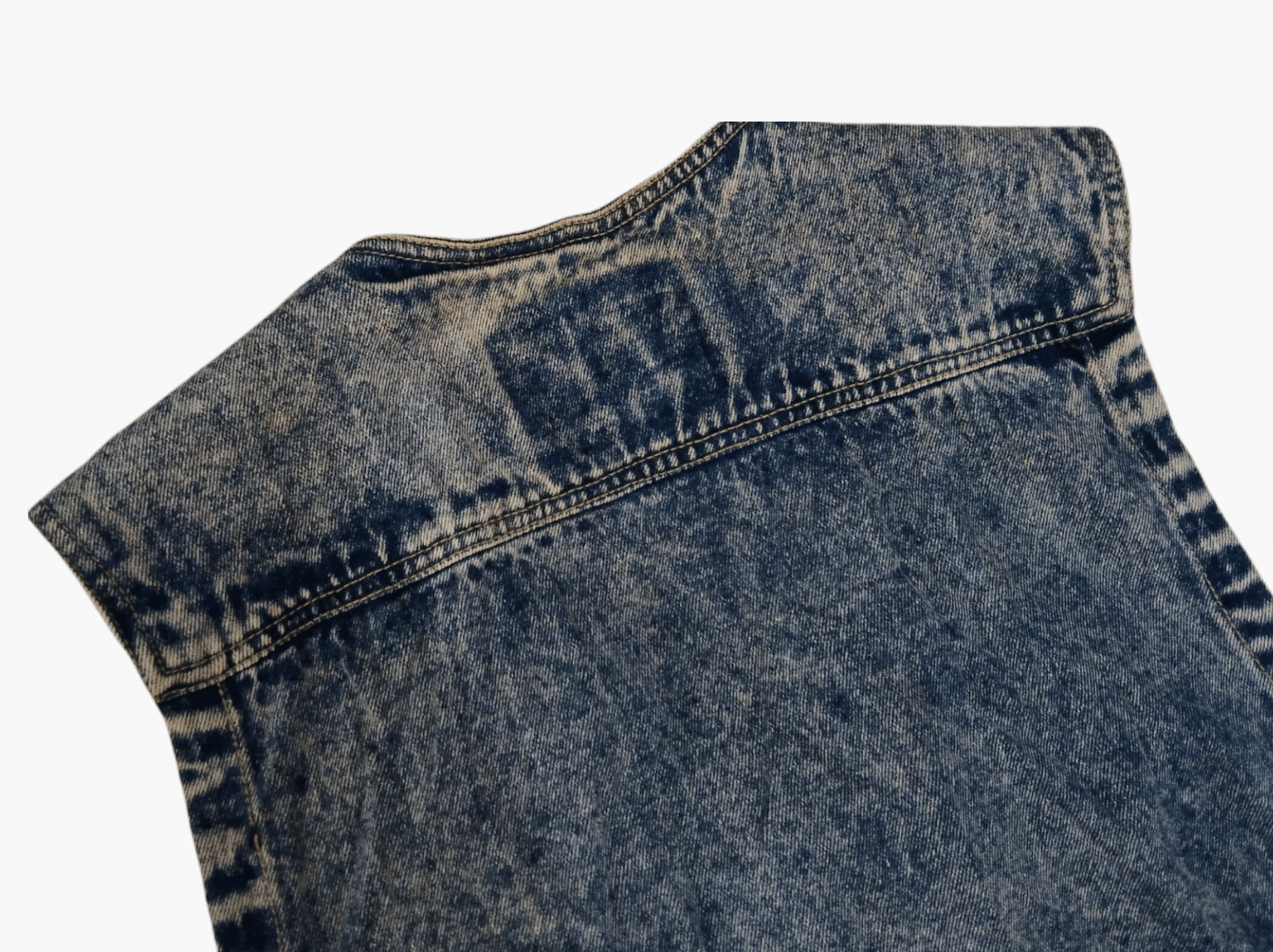 Vintage VINTAGE JAPAN BLUE DENIM VEST Size US M / EU 48-50 / 2 - 15 Thumbnail