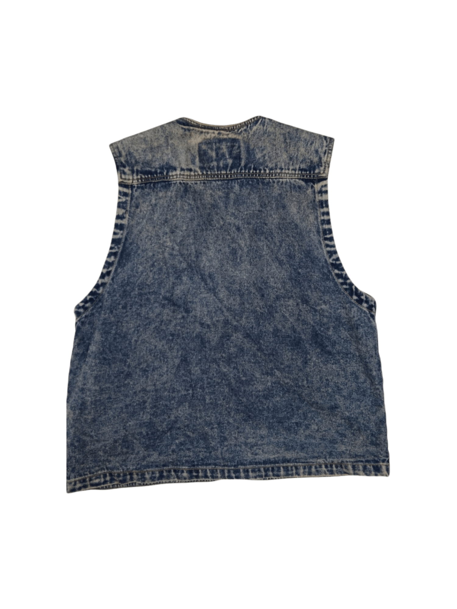 Vintage VINTAGE JAPAN BLUE DENIM VEST Size US M / EU 48-50 / 2 - 13 Thumbnail