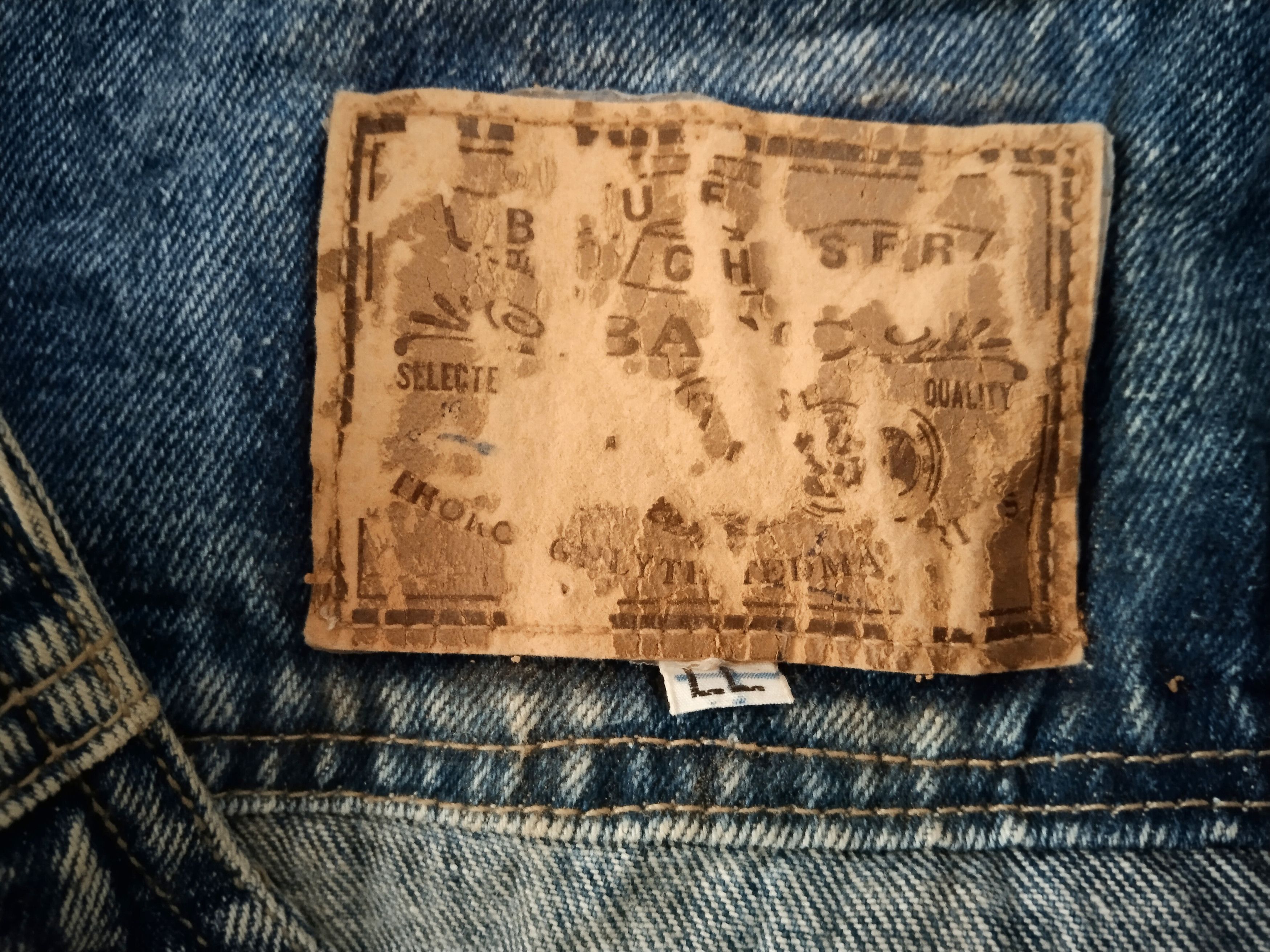 Vintage VINTAGE JAPAN BLUE DENIM VEST Size US M / EU 48-50 / 2 - 21 Thumbnail
