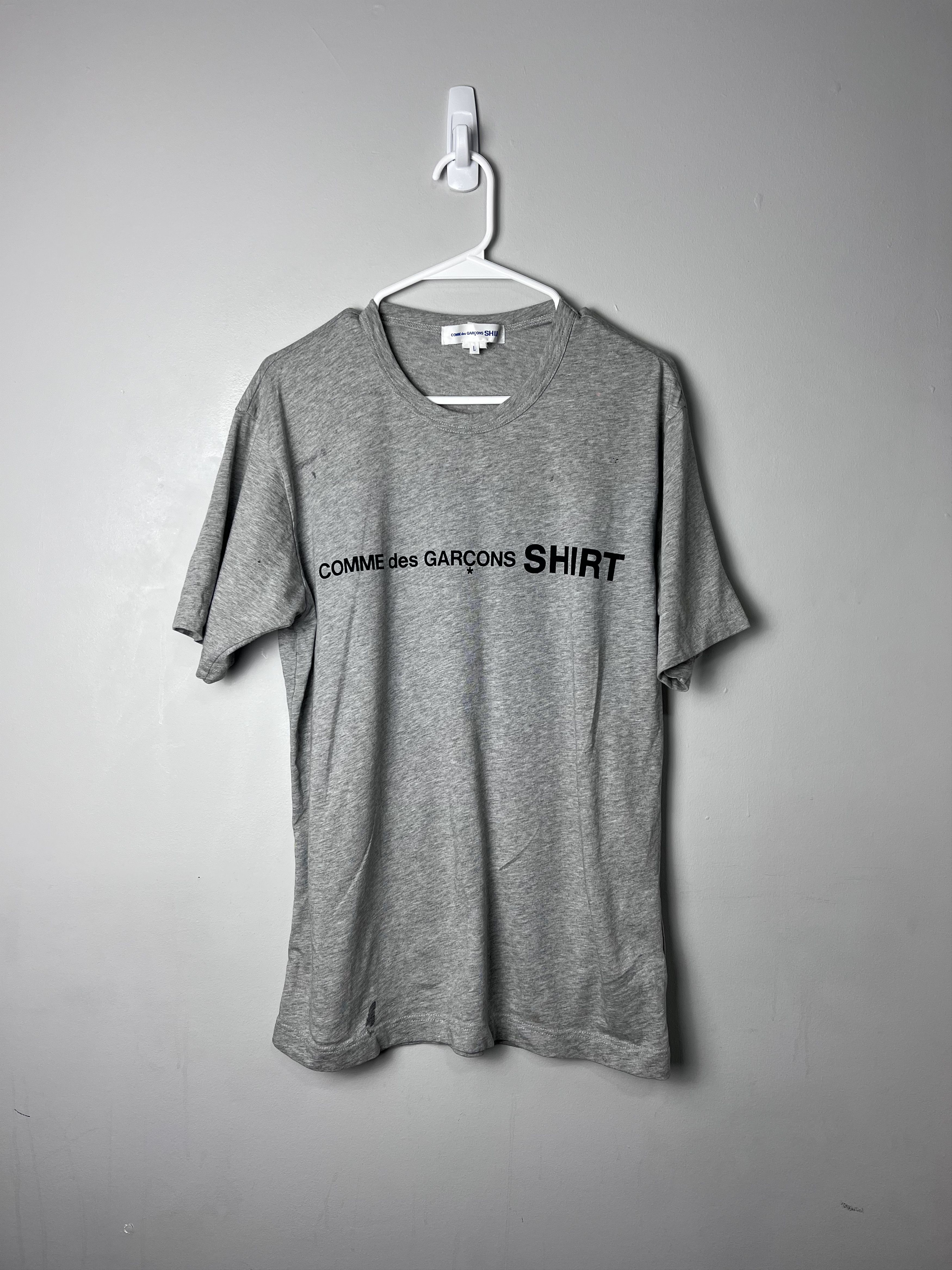 Comme des Garcons CDG Script Tee Grailed