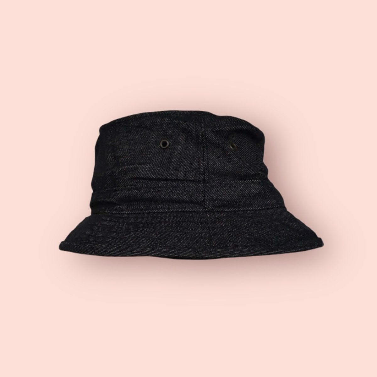 Japanese Brand × Vintage VINTAGE BLACK DENIM BUCKET HAT Size ONE SIZE - 6 Thumbnail